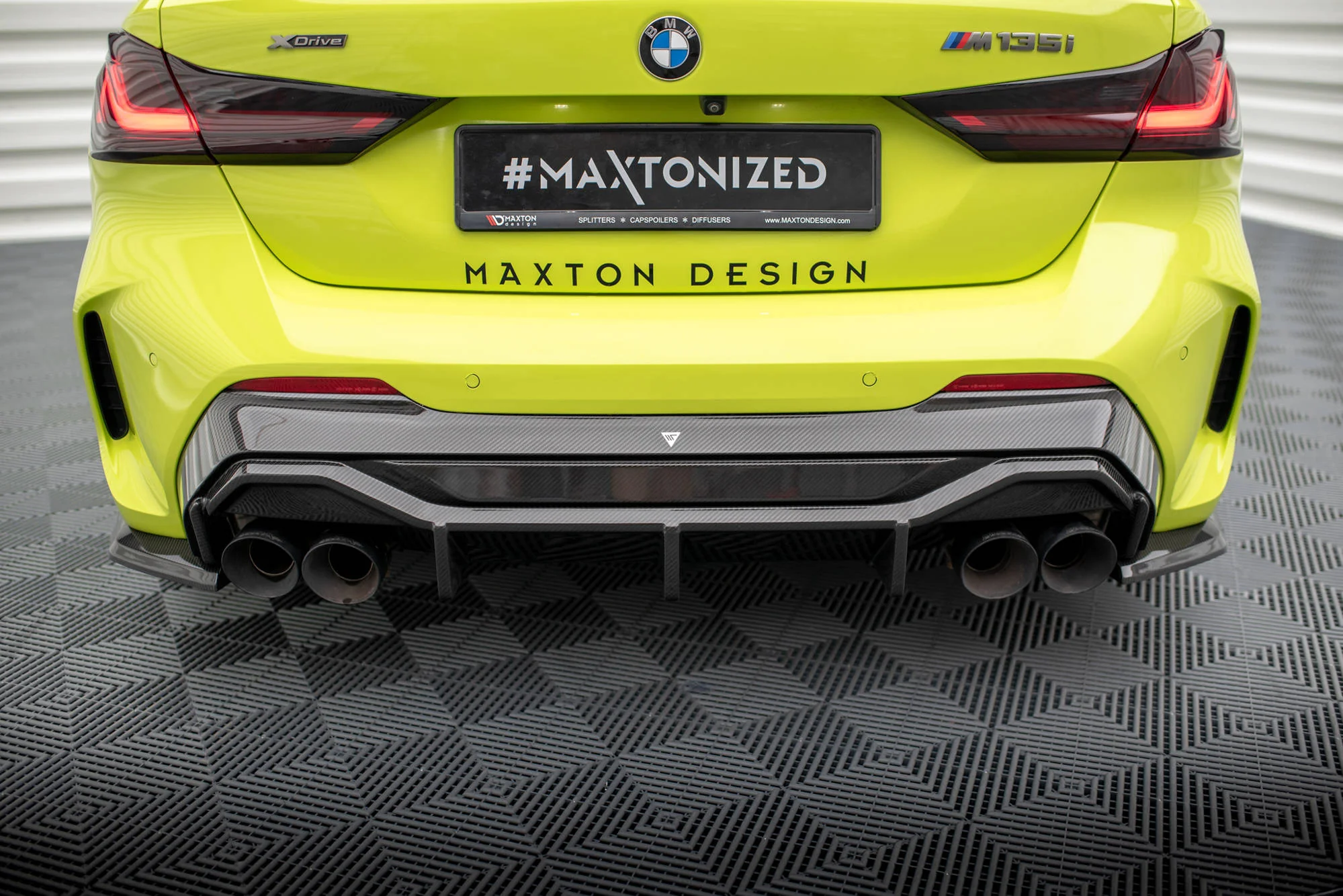 Karbonowy Dyfuzor Tylny Prepreg V.1 BMW 1 F40 M-Pack/ M135i - Image 7