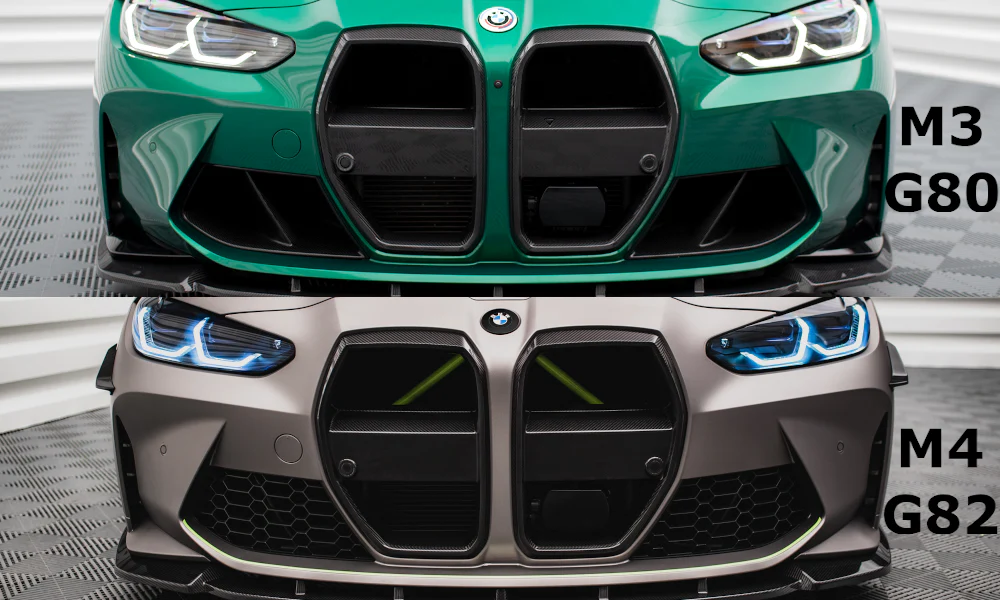 Karbonowy Grill Przedni Prepreg BMW M4 G82 / M3 G80