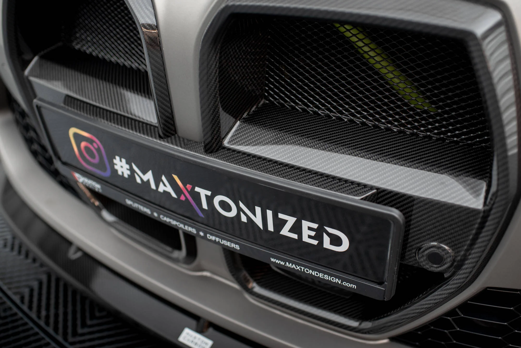 Karbonowy Grill Przedni Prepreg BMW M4 G82 / M3 G80 - Image 3
