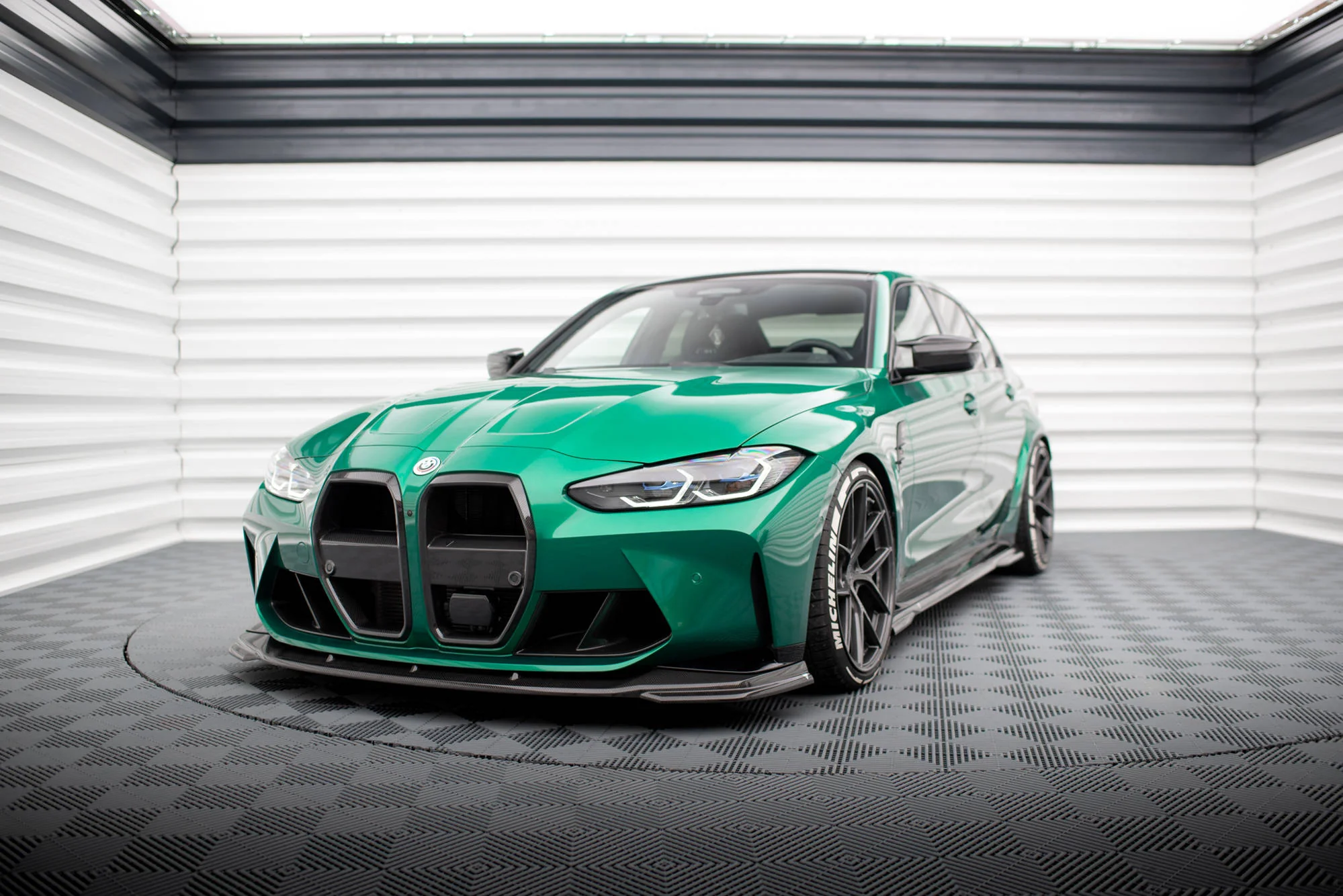 Karbonowy Grill Przedni Prepreg BMW M4 G82  / M3 G80 - wersja z radarem - Image 5