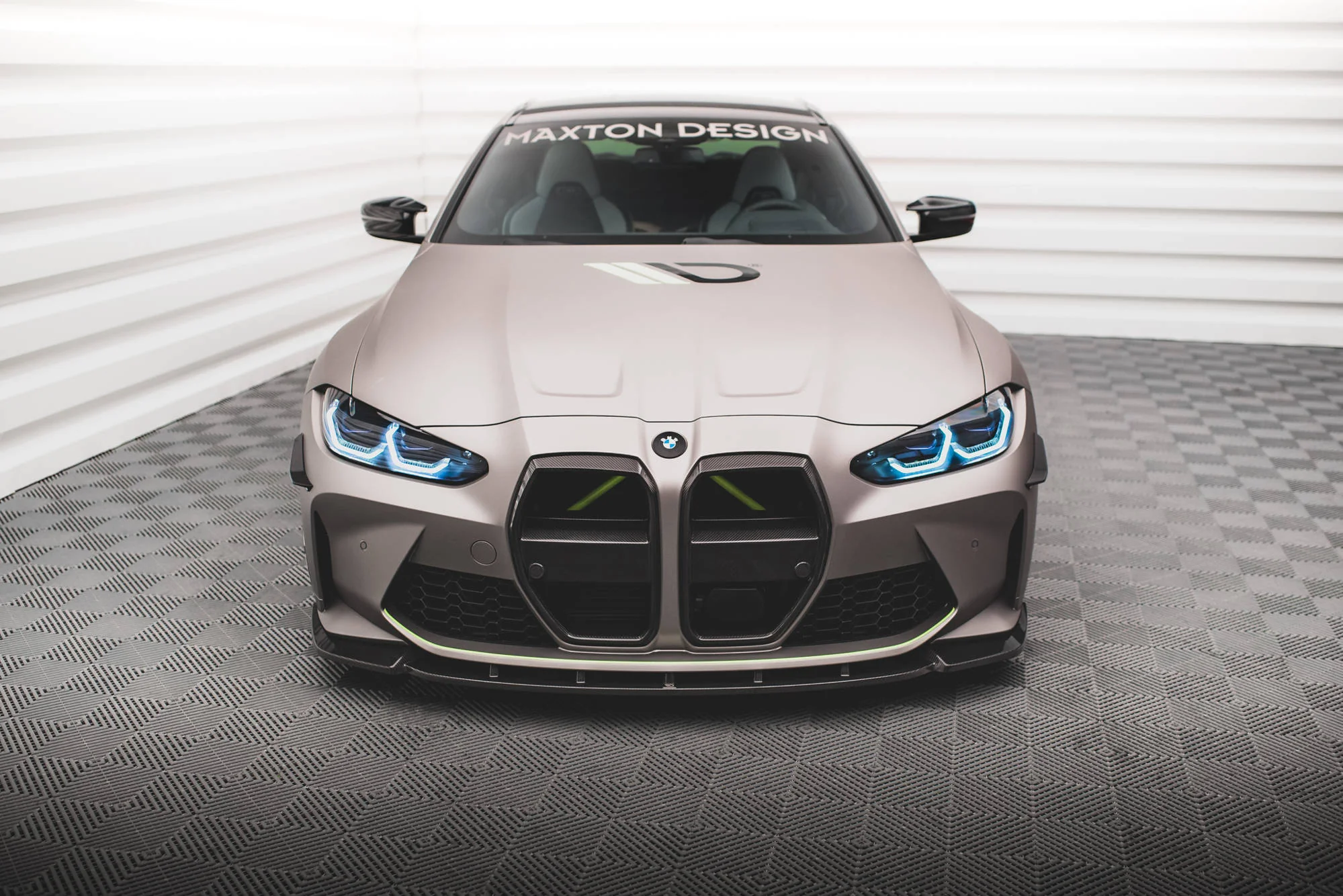 Karbonowy Grill Przedni Prepreg BMW M4 G82  / M3 G80 - wersja z radarem - Image 6