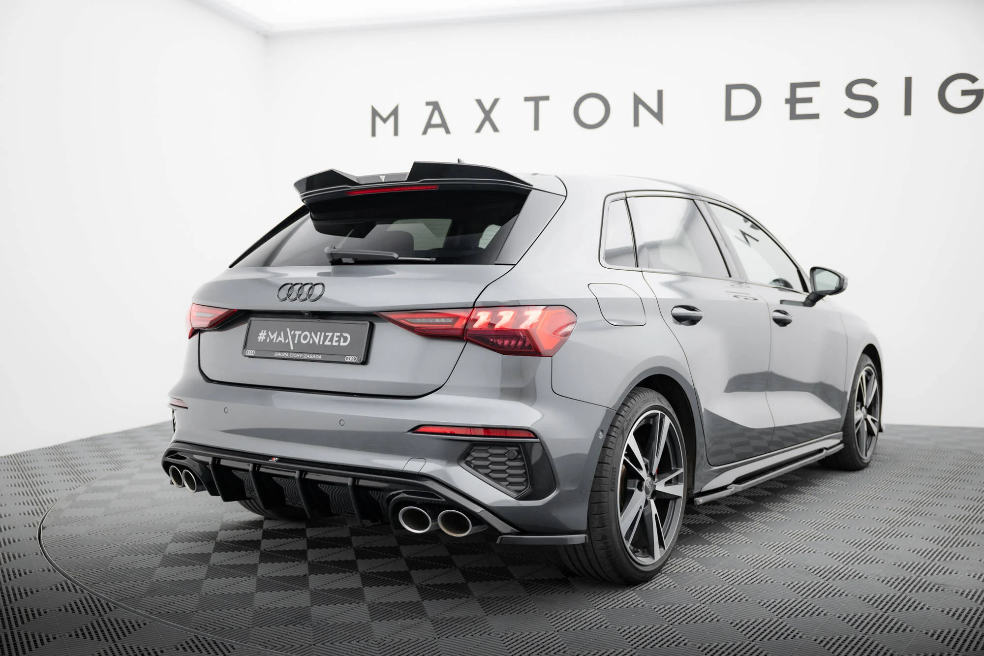 Karbonowy Spoiler Tylnej Klapy Prepreg Audi RS3 / S3 / A3 S-Line Sportback 8Y / 8Y Facelift - Image 6