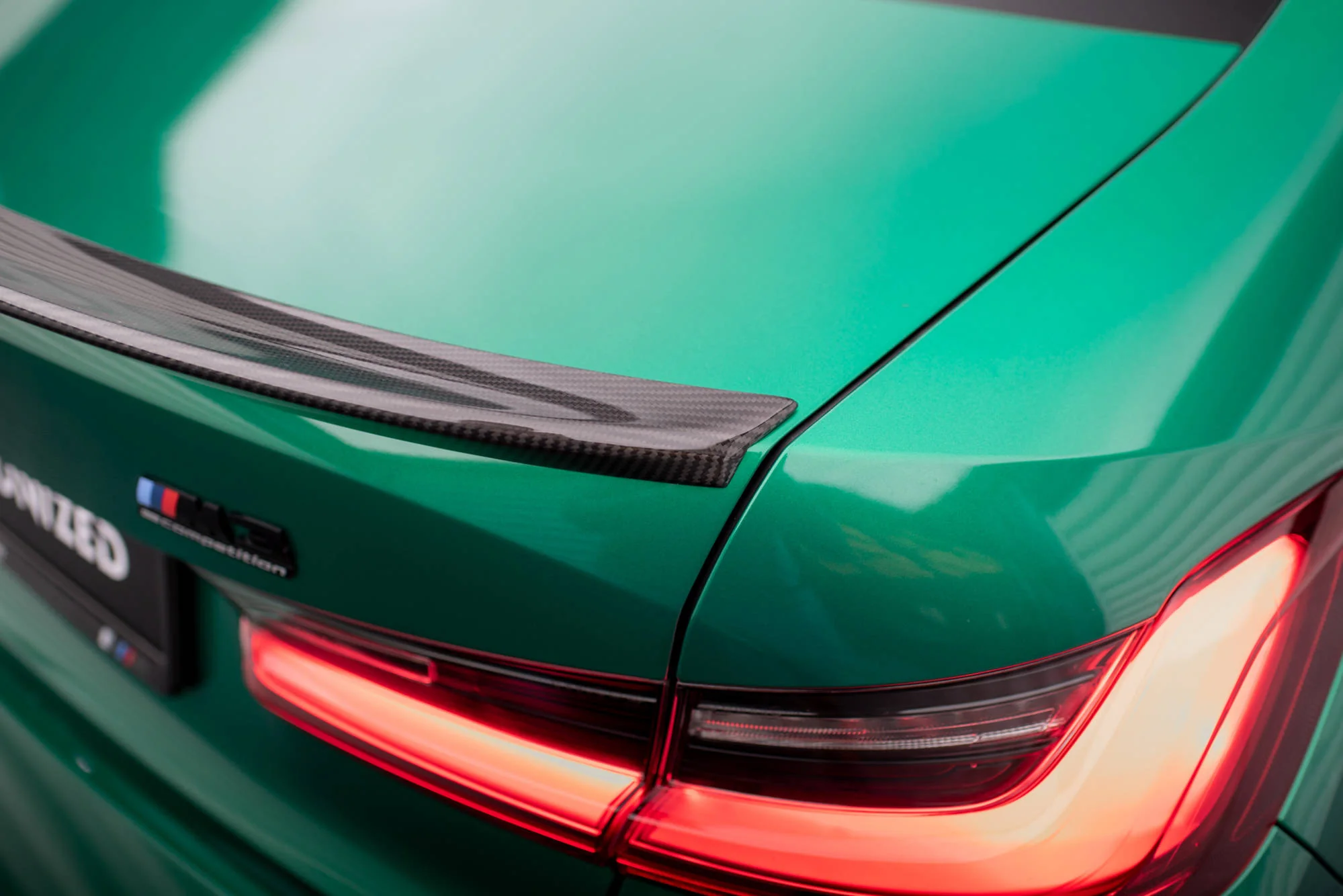 Karbonowy Spoiler Tylnej Klapy Prepreg BMW M3 G80 / M340i G20 / 3 M-Pack G20 / 3 Standard G20 - Image 4