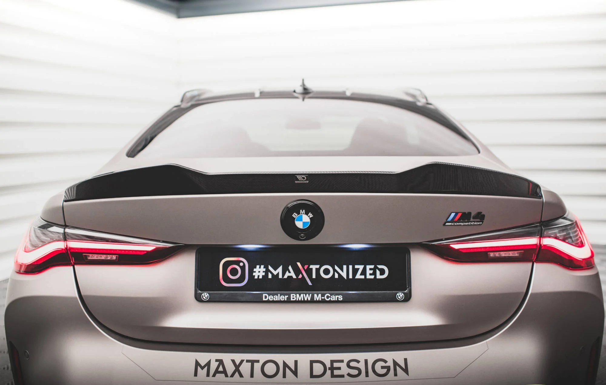 Karbonowy Spoiler Tylnej Klapy Prepreg BMW M4 G82 / G82 Facelift / M440i / 4 M-Pack G22 / G22 Facelift - Image 10