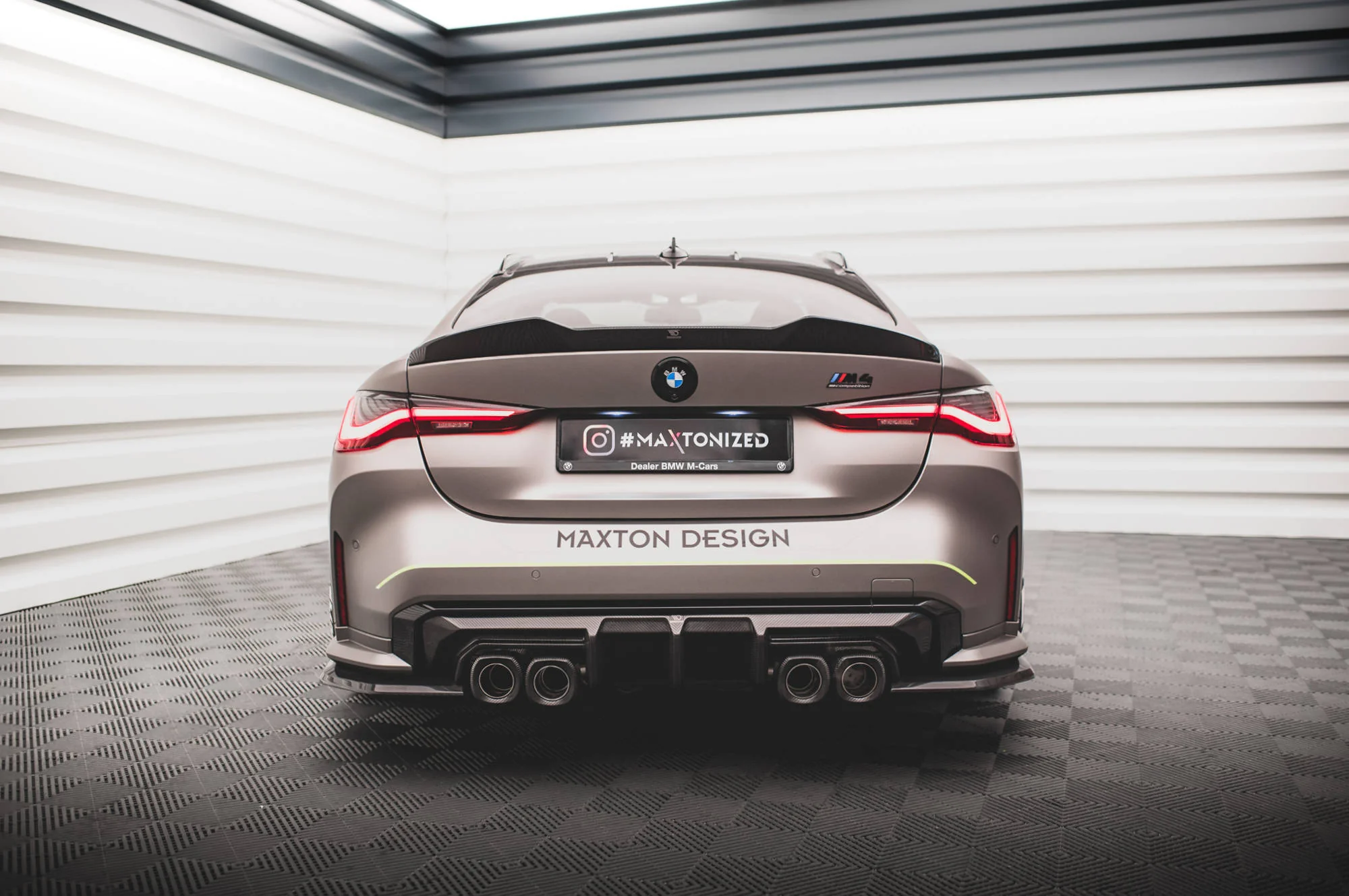 Karbonowy Spoiler Tylnej Klapy Prepreg BMW M4 G82 / G82 Facelift / M440i / 4 M-Pack G22 / G22 Facelift - Image 6
