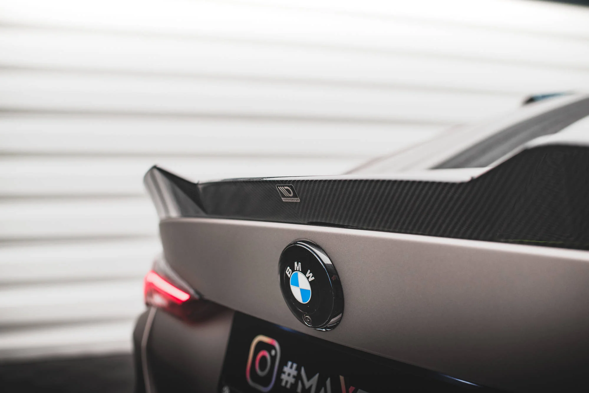 Karbonowy Spoiler Tylnej Klapy Prepreg BMW M4 G82 / G82 Facelift / M440i / 4 M-Pack G22 / G22 Facelift - Image 8