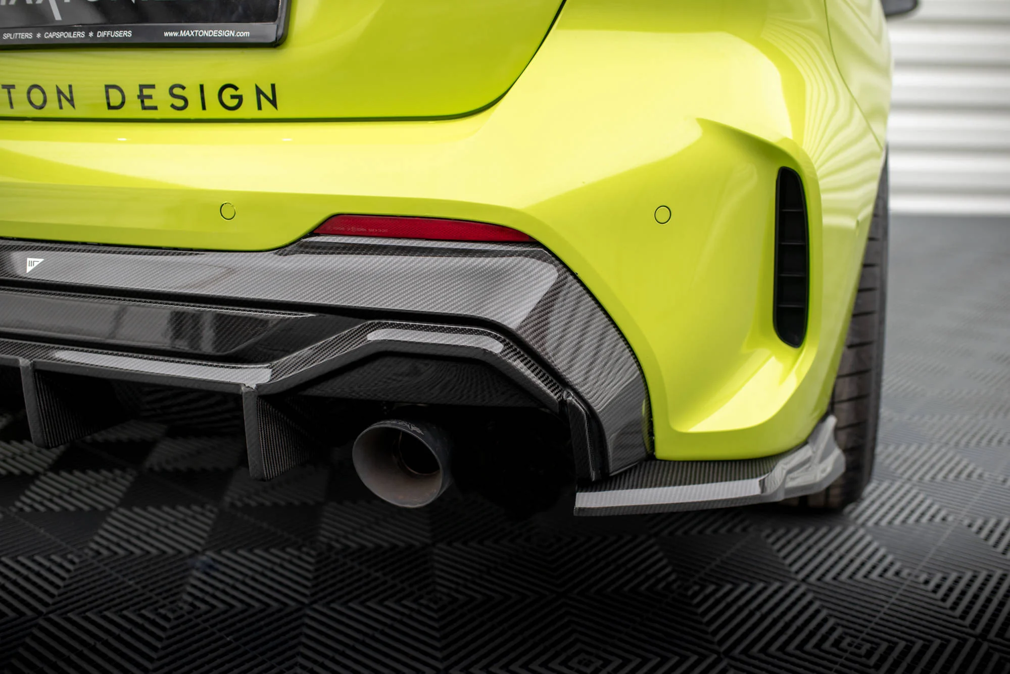 Karbonowy Zestaw Splitterów Prepreg BMW 1 F40 M-Pack / M135i - Image 9
