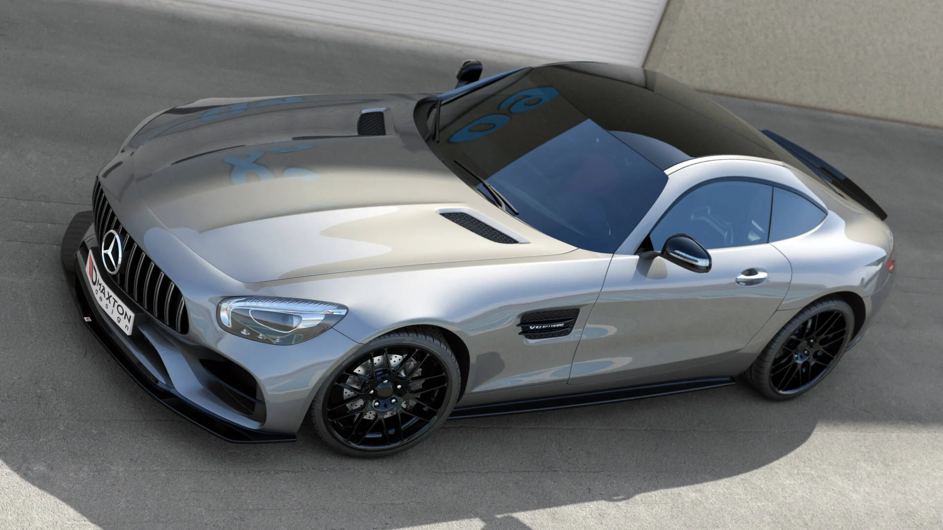 Splitter Przedni Mercedes-AMG GT S C190 Facelift - Image 4