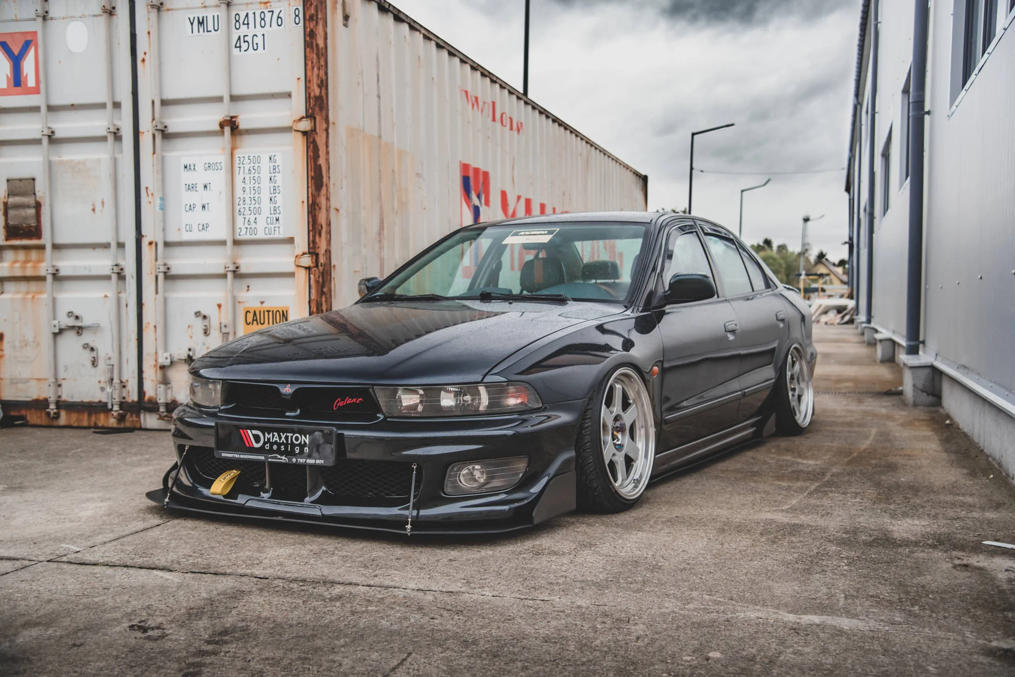Splitter Przedni Racing Mitsubishi Galant Avance Mk8 - Image 3