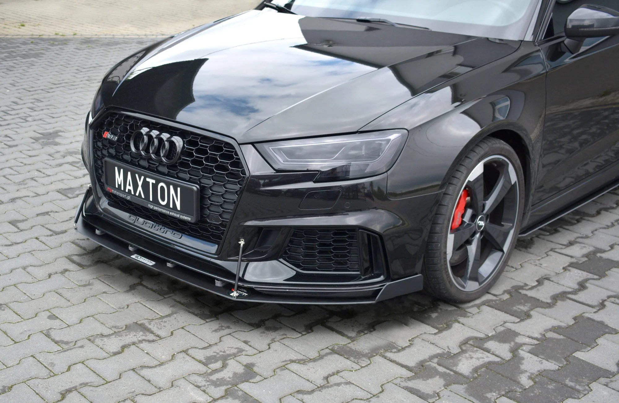 Splitter Przedni Racing V.2 Audi RS3 Sportback 8V Facelift - Image 3