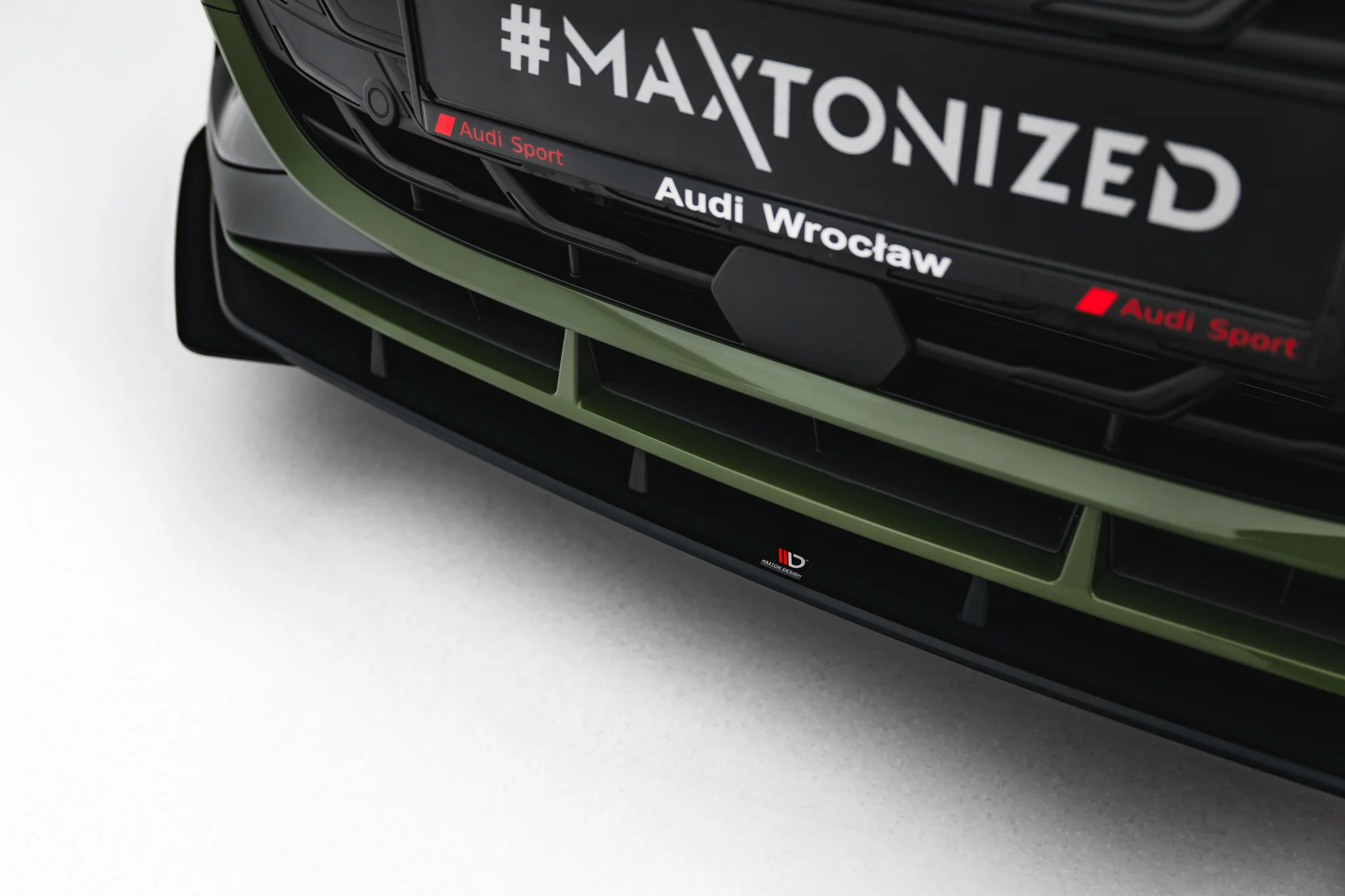 Splitter Przedni Street Pro + Flaps Audi S3 Sportback / A3 S-line Sportback 8Y Facelift - Image 4