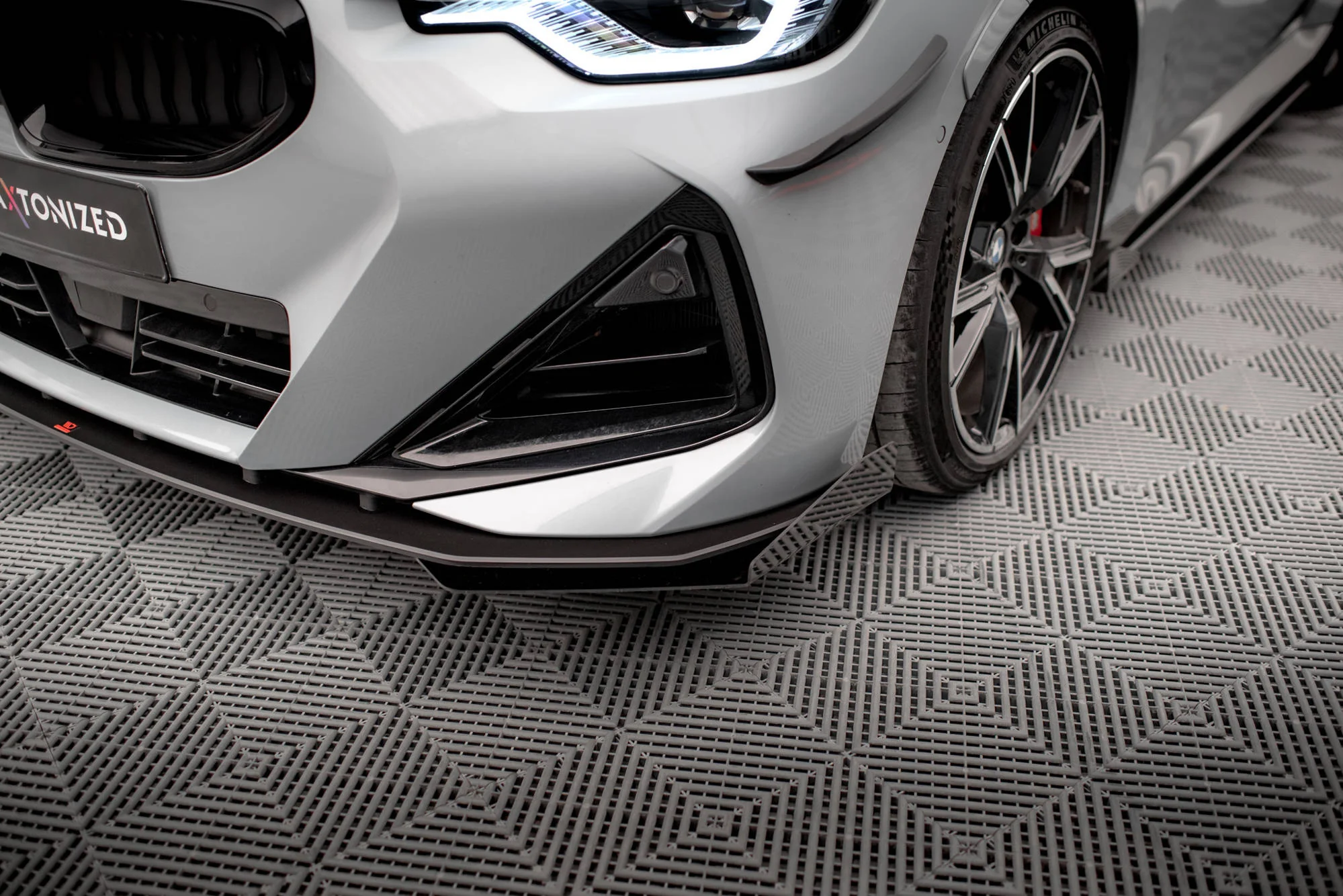 Splitter Przedni Street Pro + Flaps BMW 2 Coupe M-Pack / M240i G42 - Image 3