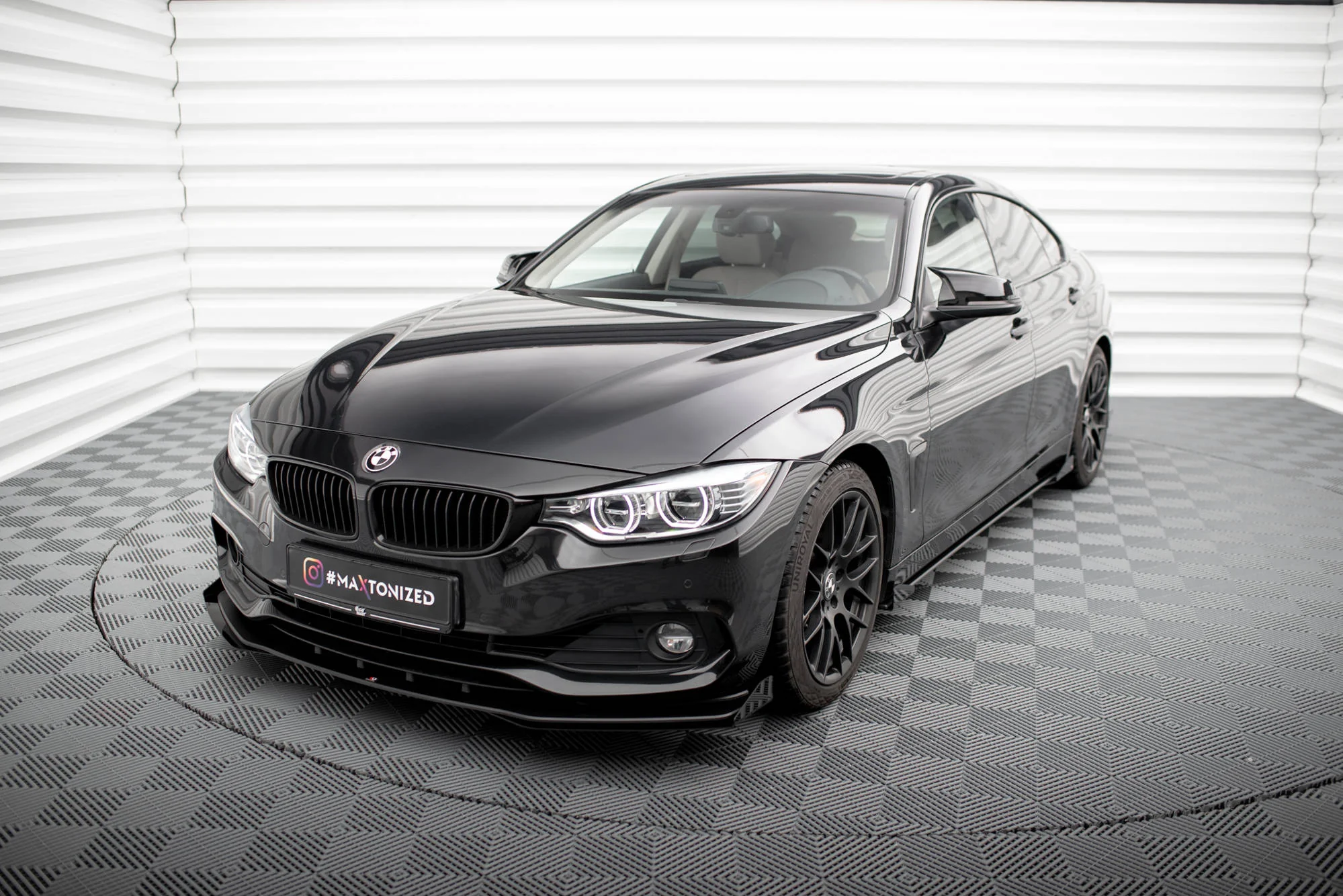 Splitter Przedni Street Pro + Flaps BMW 4 Gran Coupe F36 - Image 2