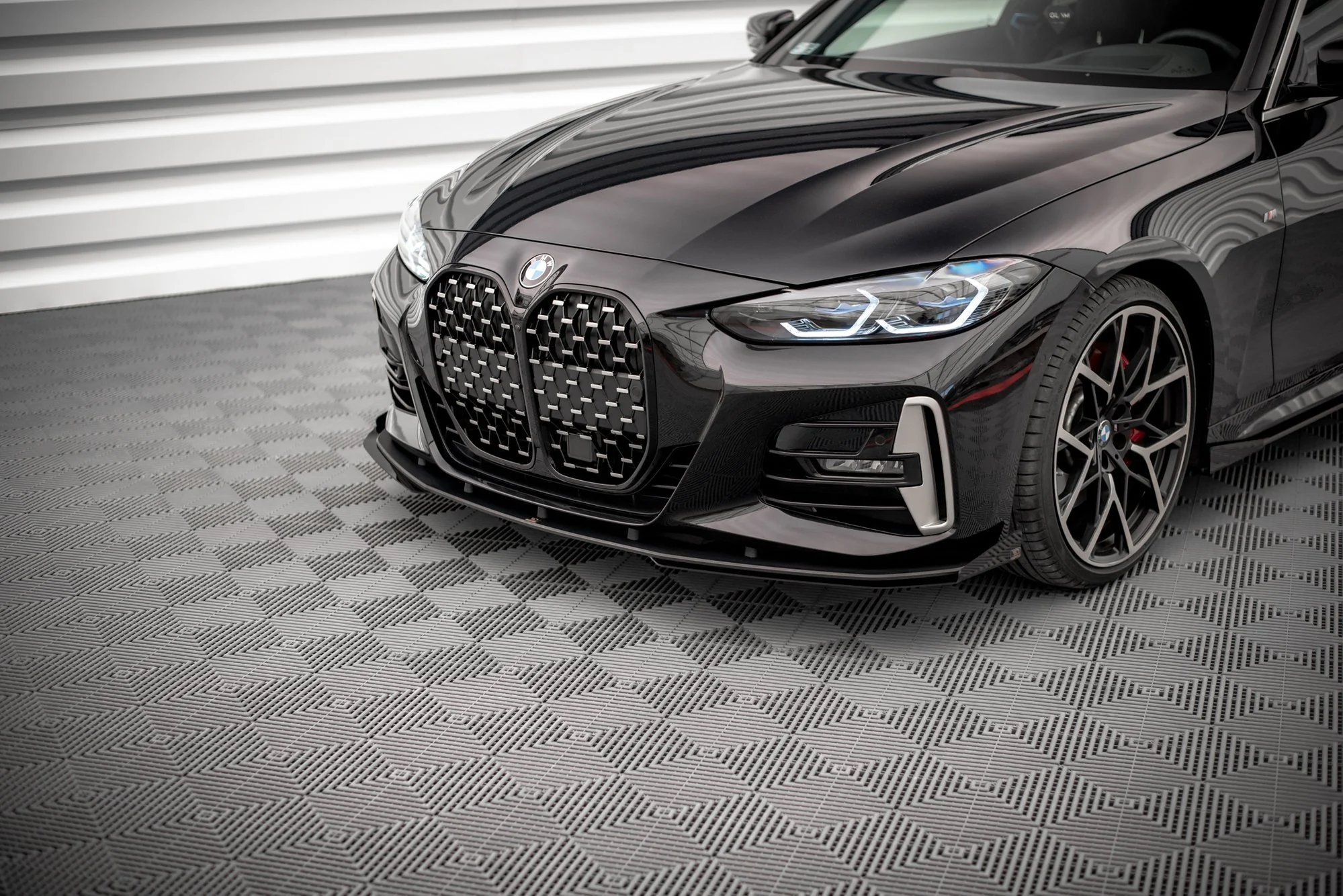 Splitter Przedni Street Pro + Flaps BMW 4 M-Pack / M440i G22 / G23 / G22 Facelift / G23 Facelift - Image 3