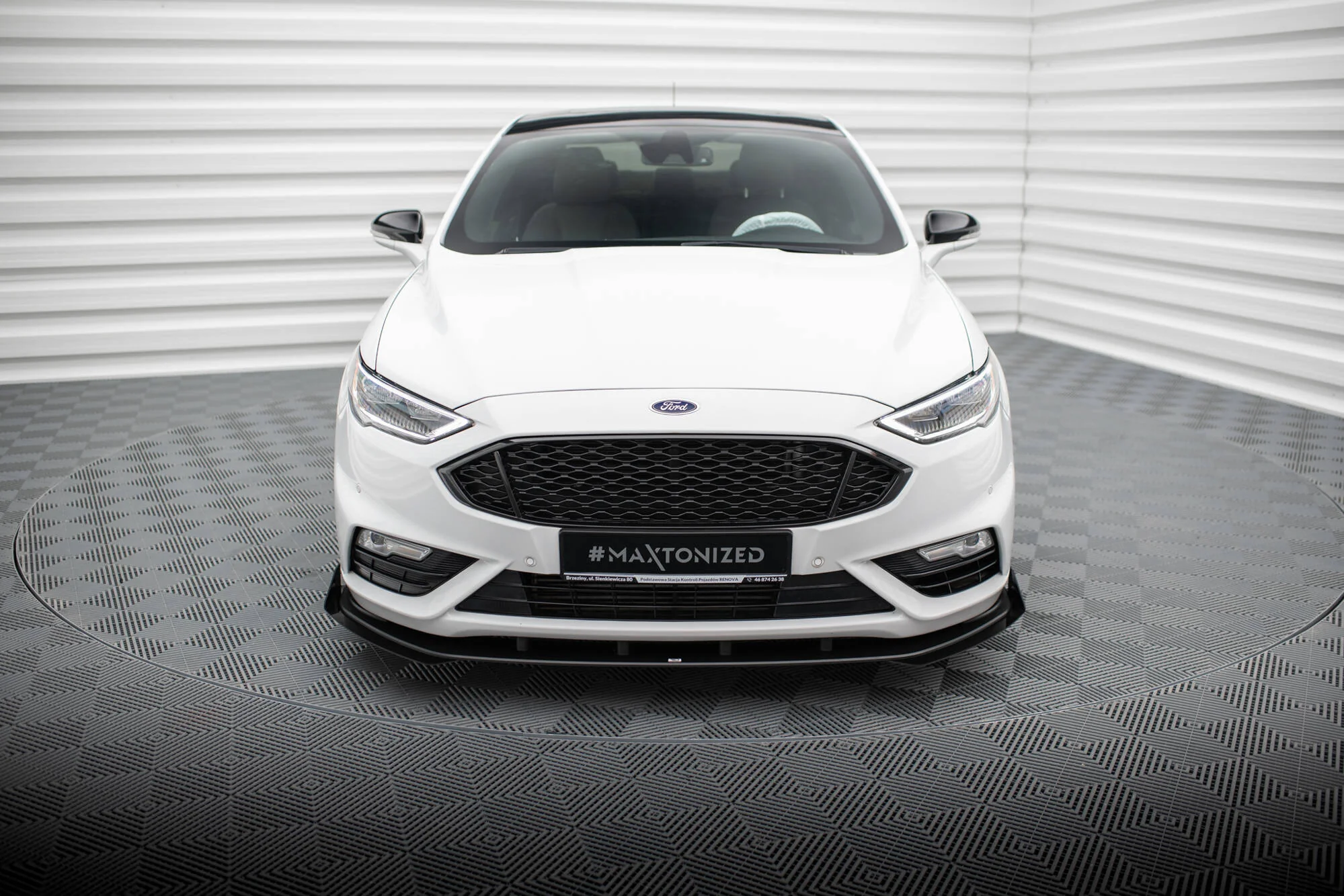 Splitter Przedni Street Pro + Flaps Ford Mondeo Sport Mk5 Facelift / Fusion Sport Mk2 Facelift - Image 2