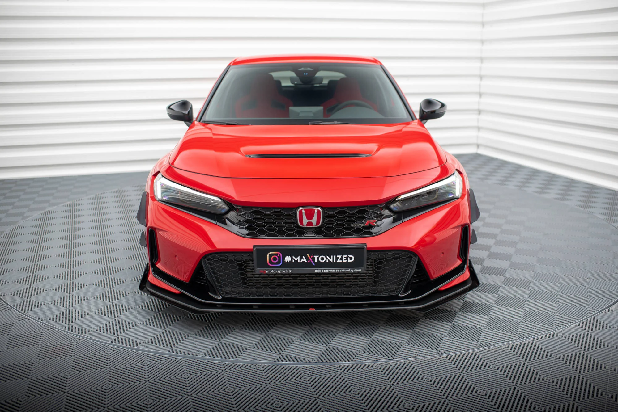 Splitter Przedni Street Pro + Flaps Honda Civic Type-R Mk 11 - Image 2