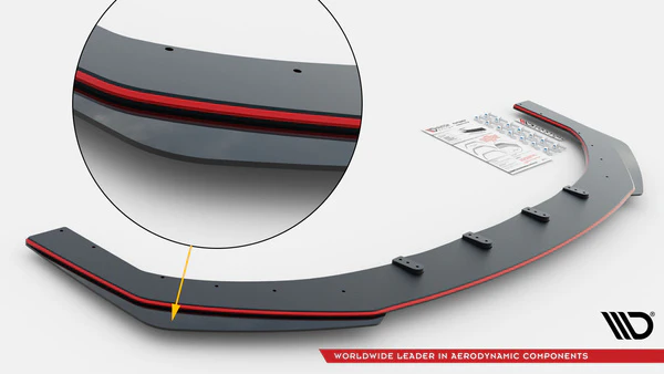 Splitter Przedni Street Pro + Flaps Honda Civic Type-R Mk 11 - Image 7