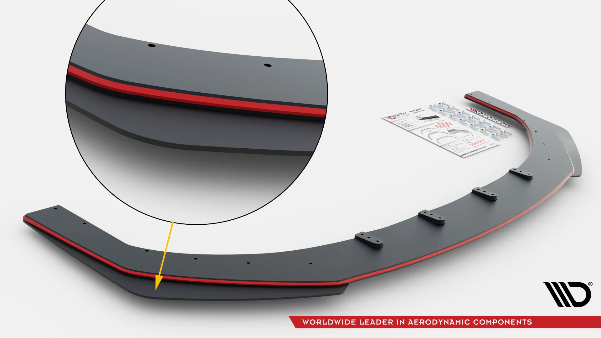 Splitter Przedni Street Pro + Flaps Jaguar F-Type X152 Facelift 2 - Image 10