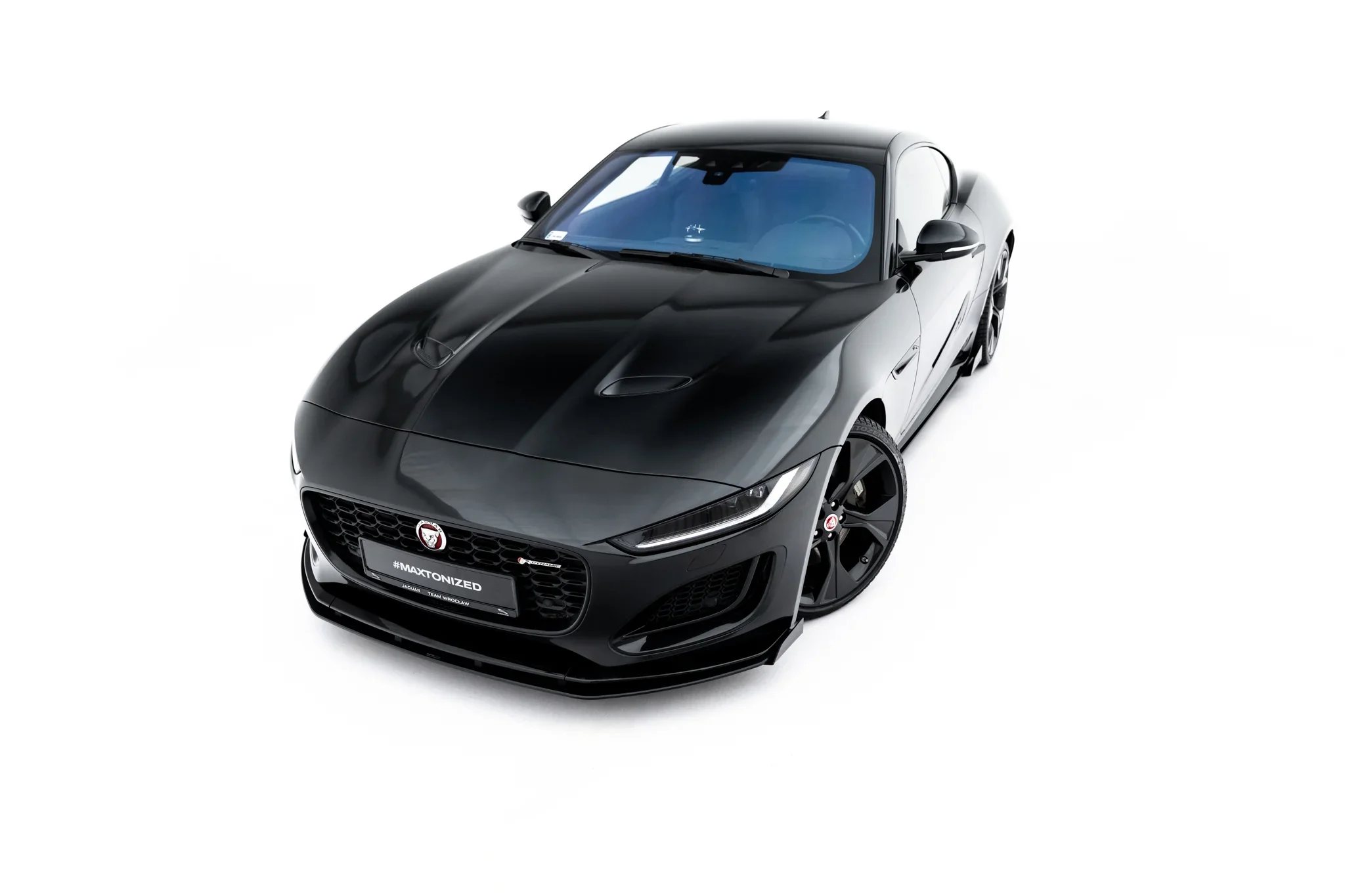Splitter Przedni Street Pro + Flaps Jaguar F-Type X152 Facelift 2 - Image 3