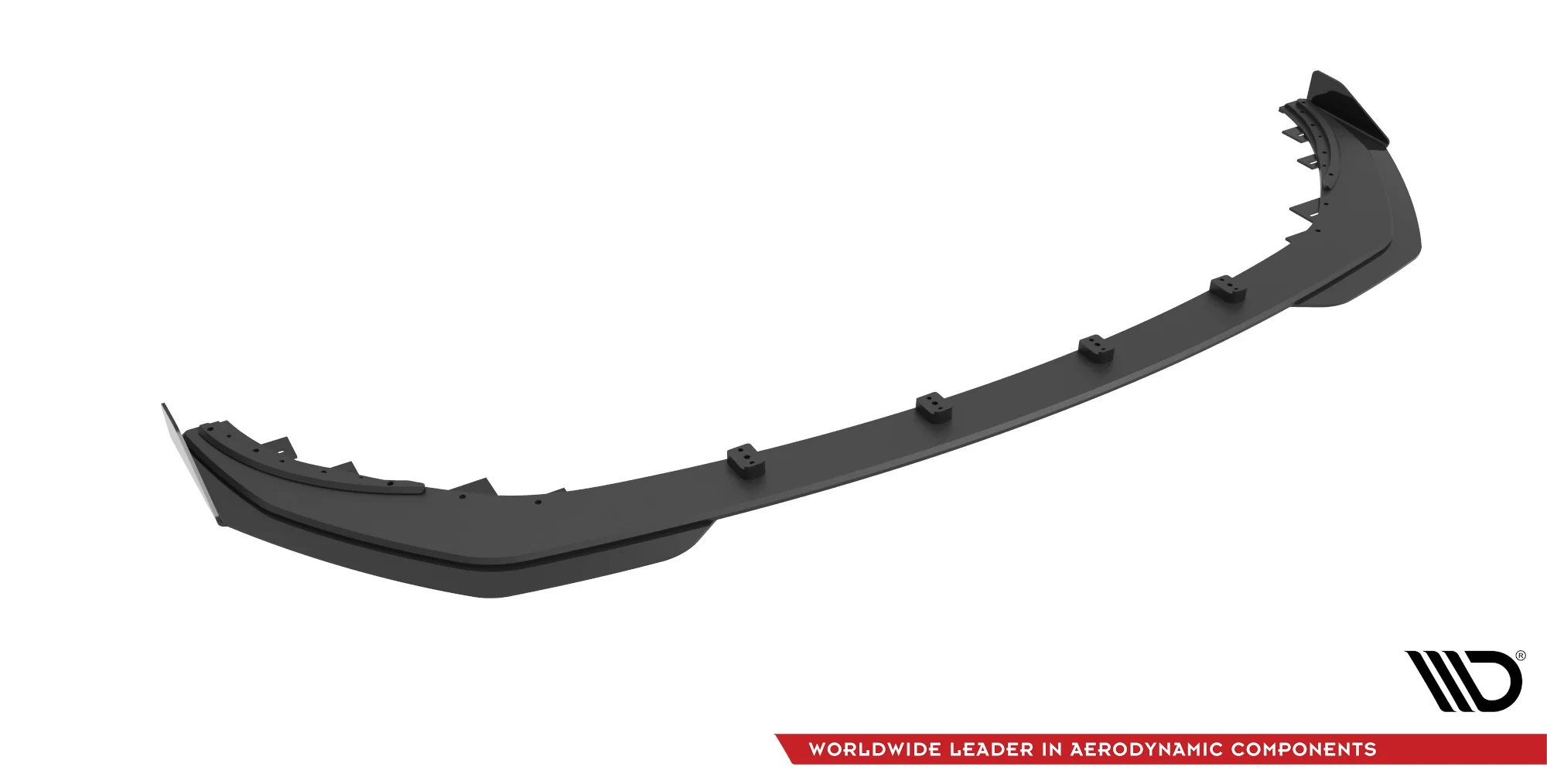 Splitter Przedni Street Pro + Flaps Mercedes-AMG C43 Coupe / Cabrio C205  Facelift / A205 Facelift - Image 4