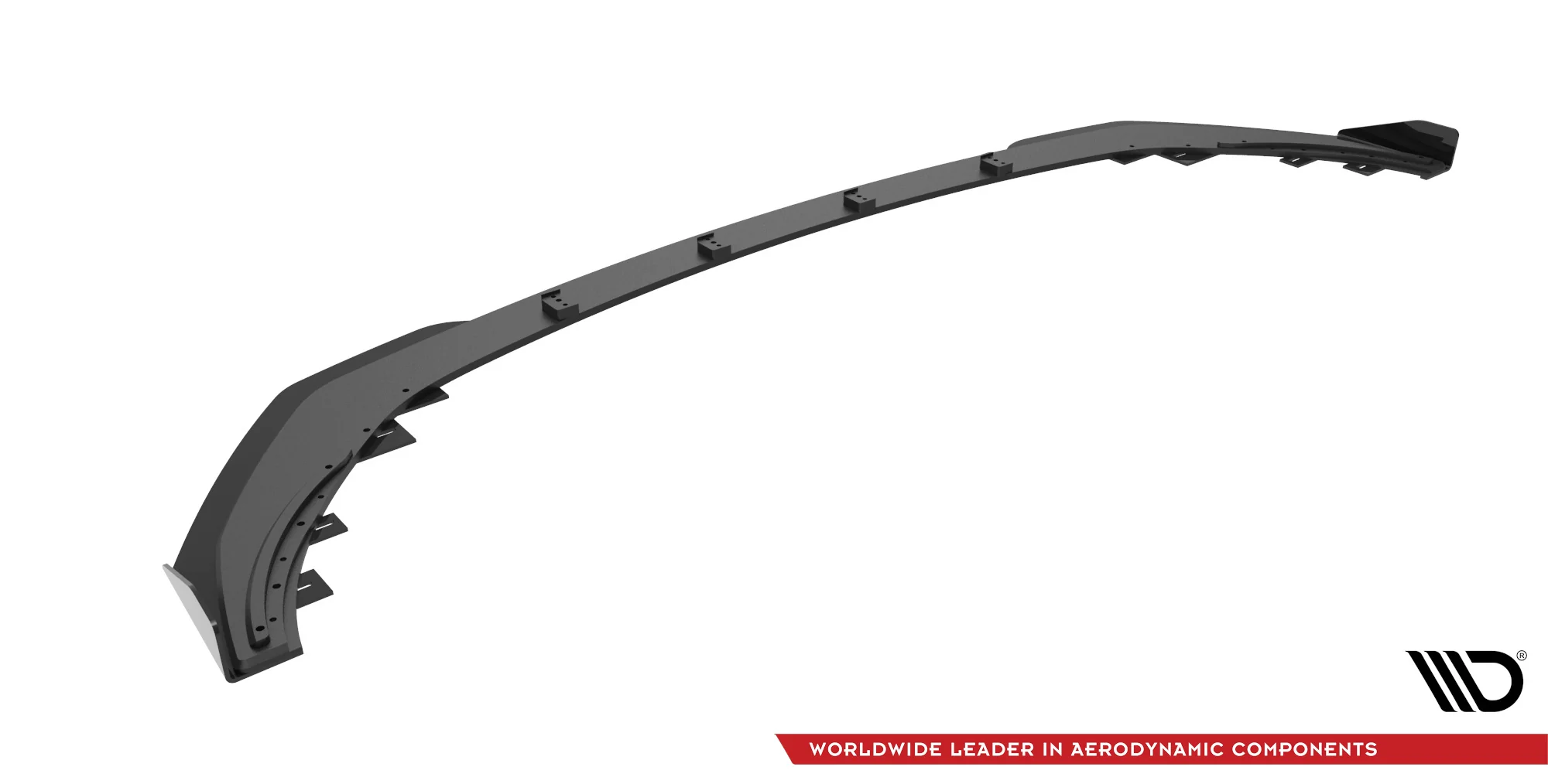 Splitter Przedni Street Pro + Flaps Mercedes-AMG C43 Coupe / Cabrio C205  Facelift / A205 Facelift - Image 5