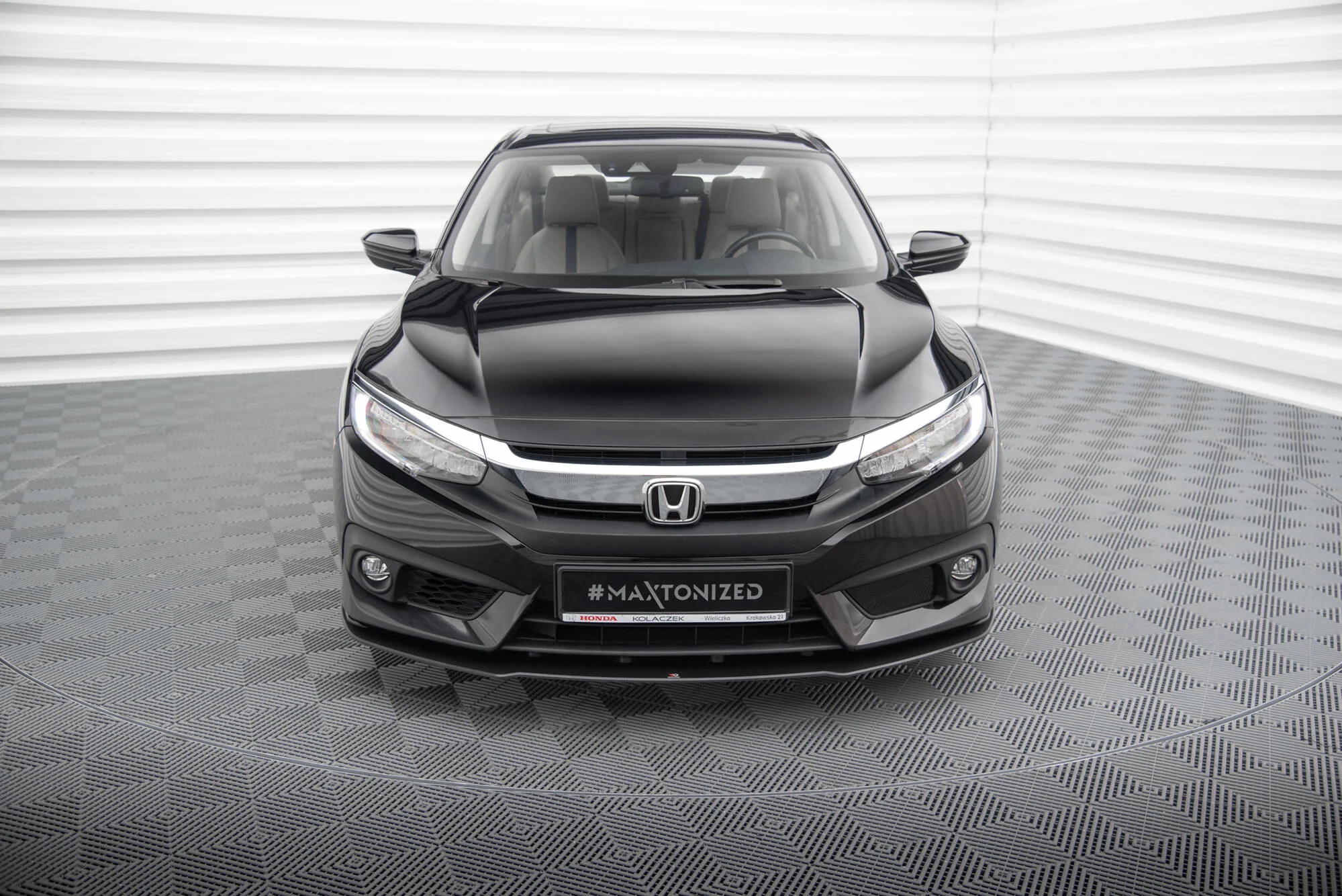 Splitter Przedni Street Pro Honda Civic Sedan Mk10 - Image 2