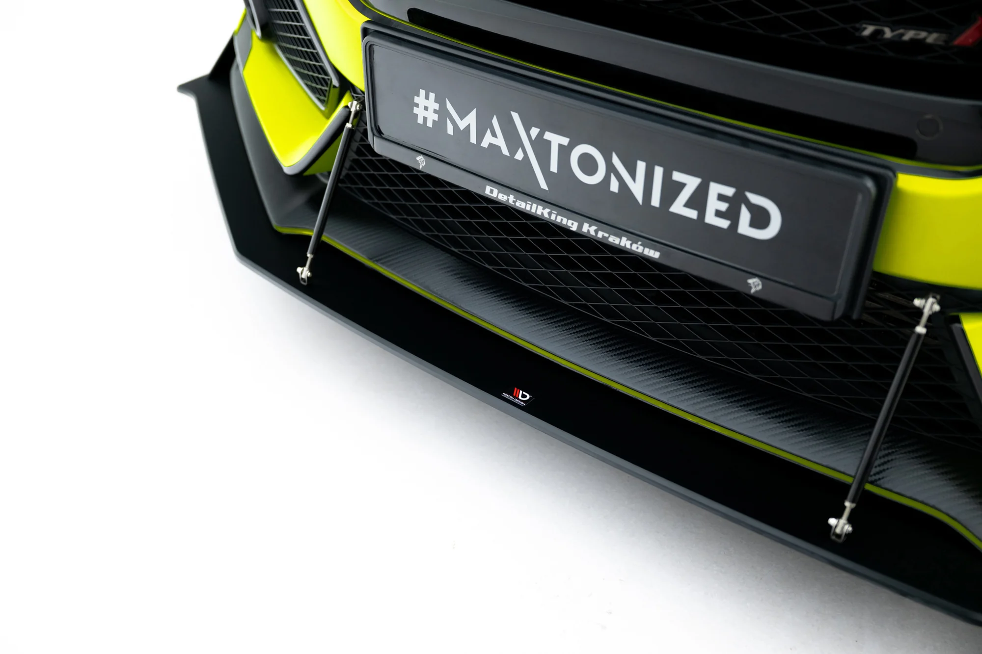 Splitter Przedni Street Pro Honda Civic Type-R Mk10 / Mk10 Facelift - Image 3