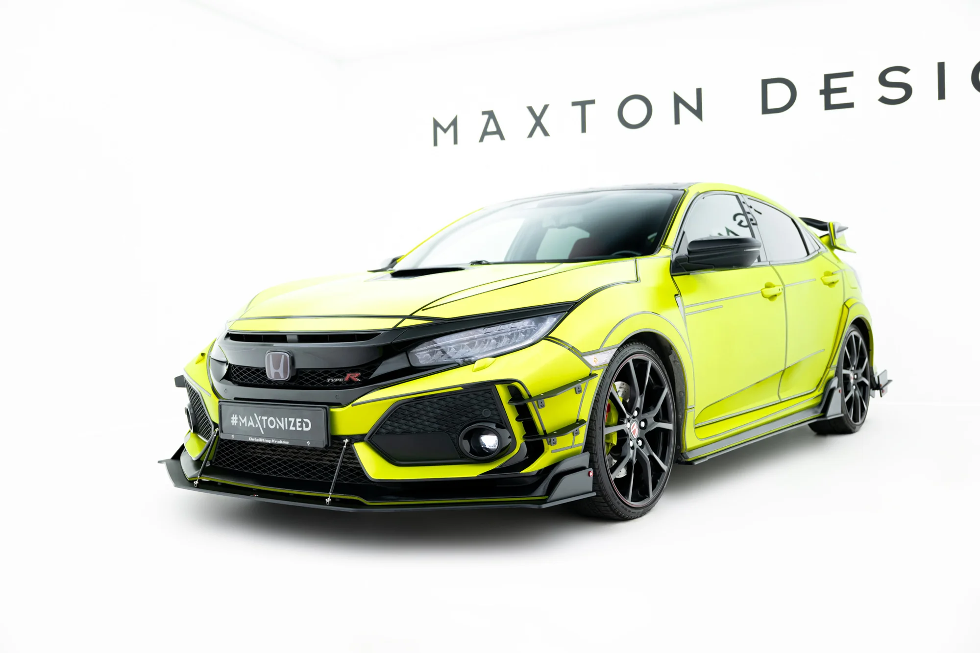 Splitter Przedni Street Pro Honda Civic Type-R Mk10 / Mk10 Facelift - Image 4