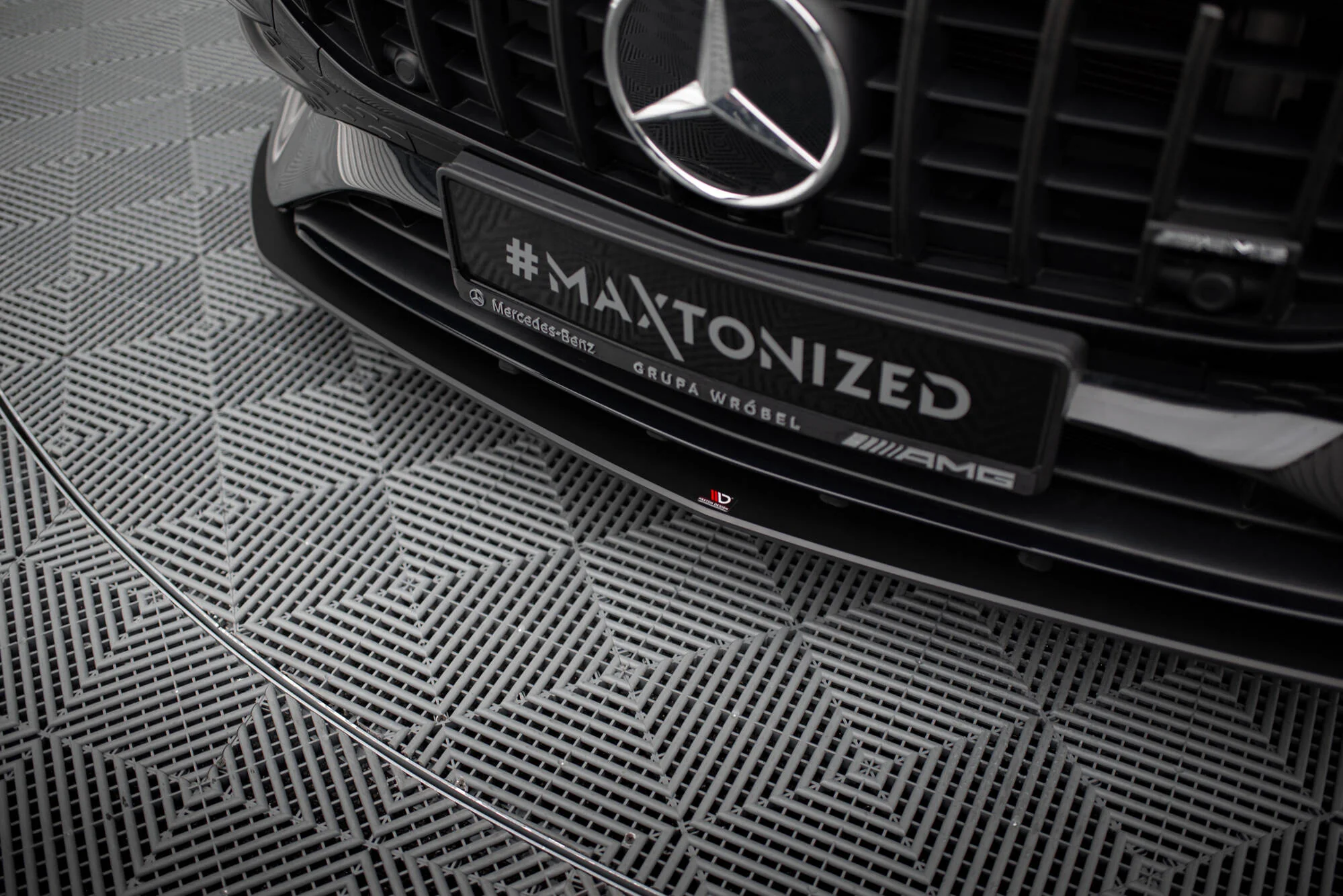 Splitter Przedni Street Pro Mercedes-AMG A35 W177 Facelift - Image 3