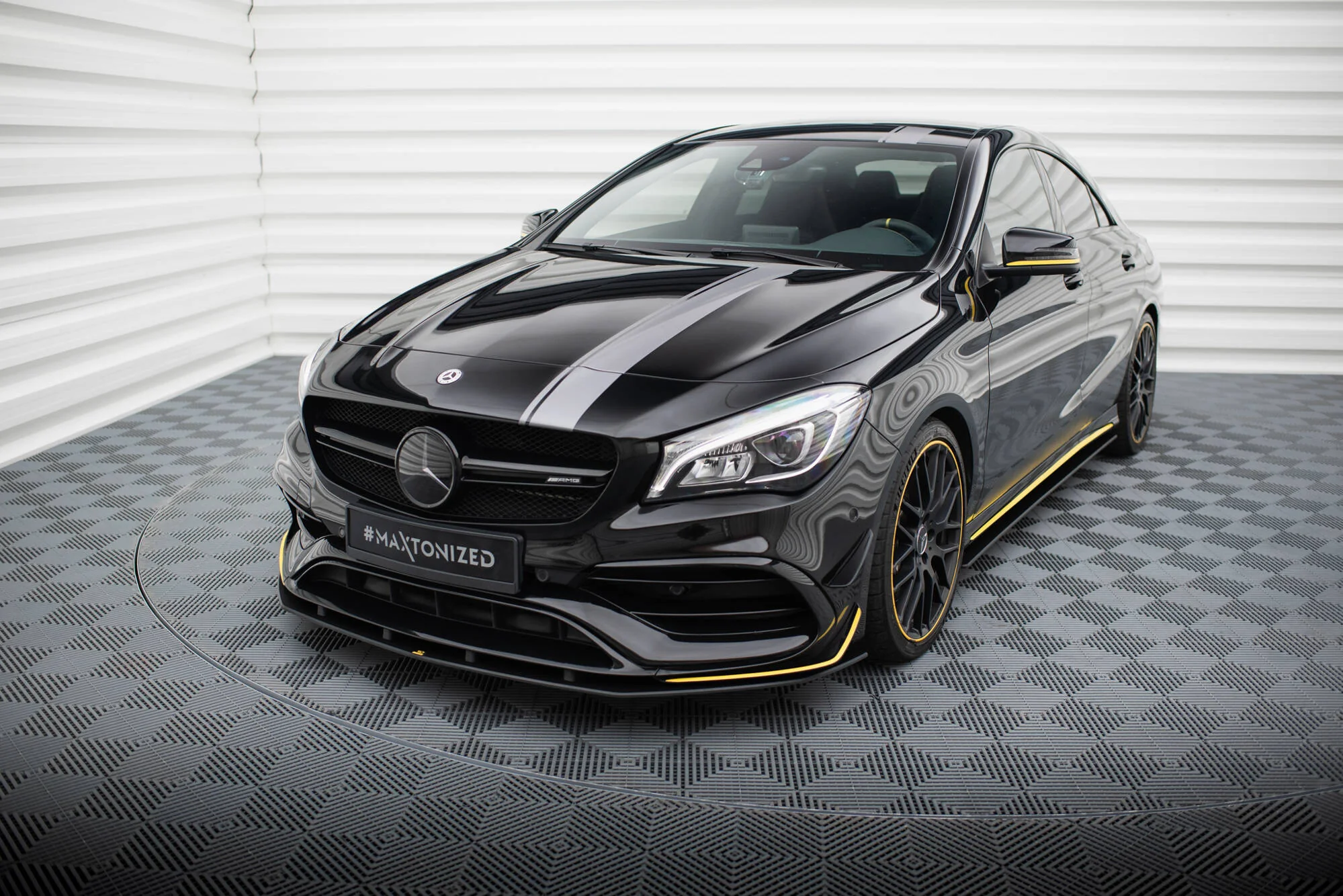 Splitter Przedni Street Pro Mercedes-AMG CLA 45 Aero C117 Facelift - Image 3