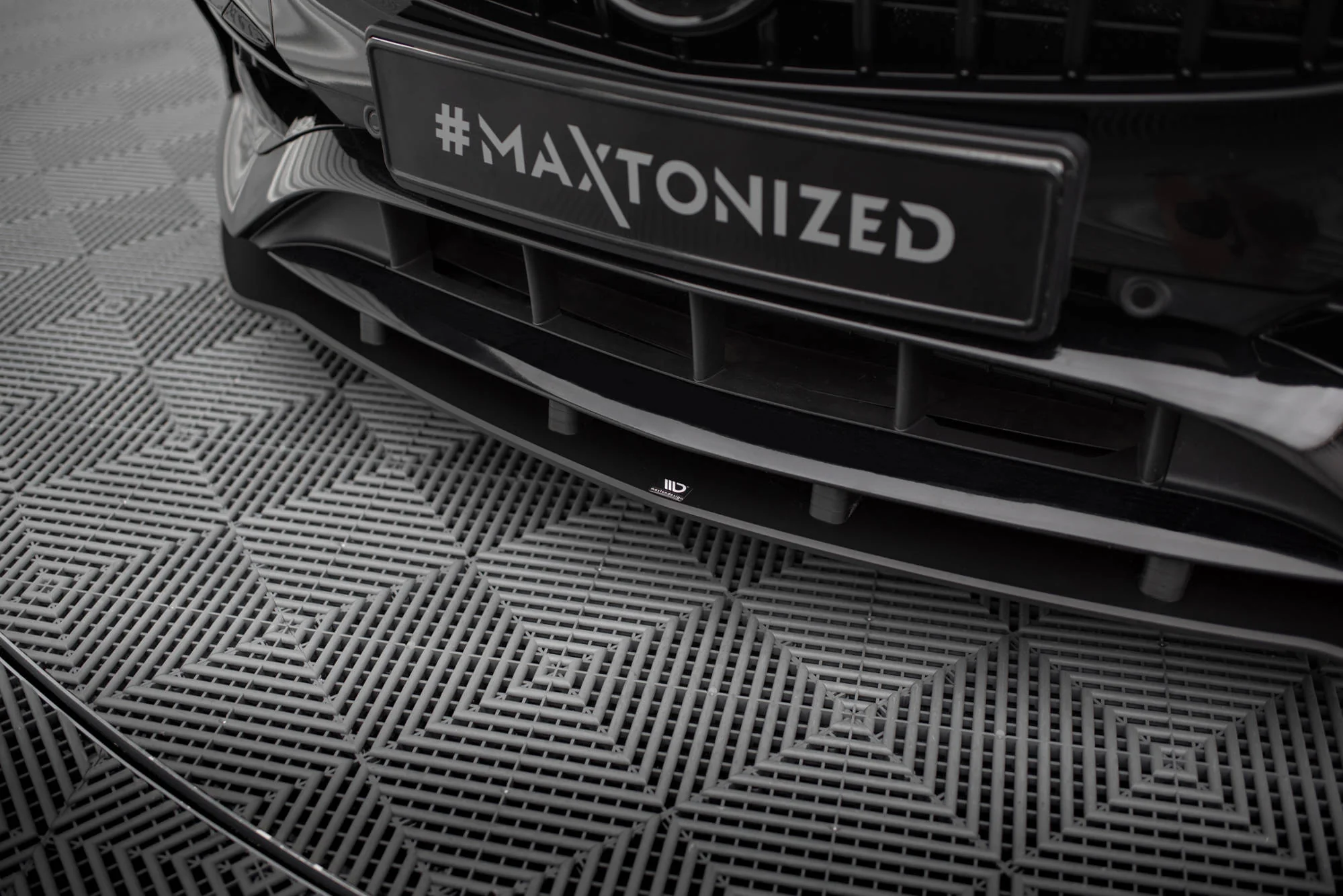 Splitter Przedni Street Pro Mercedes-Benz A AMG-Line W176 Facelift - Image 3