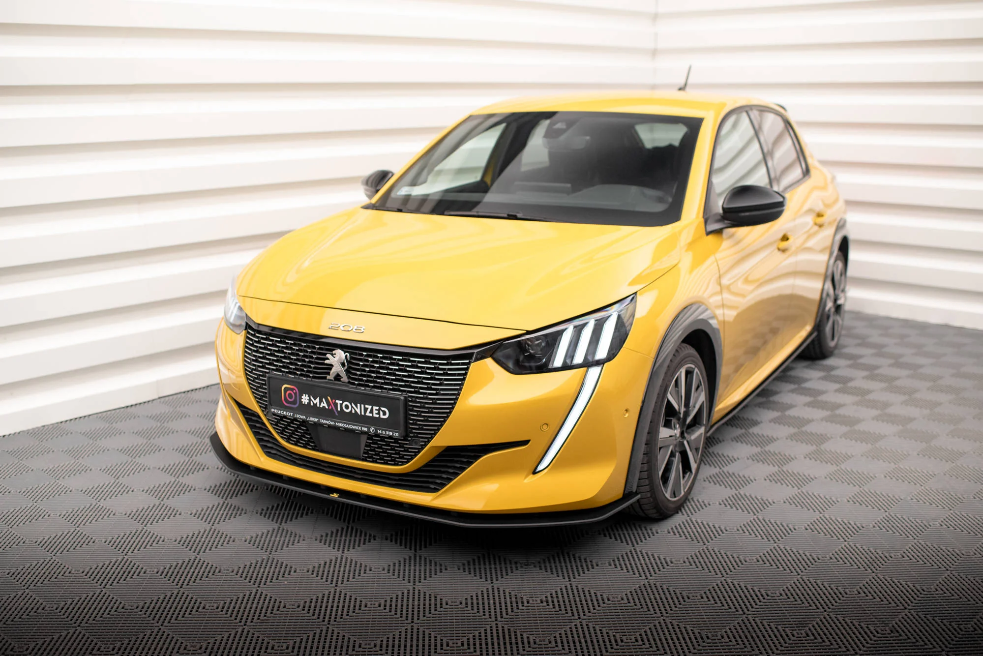 Splitter Przedni Street Pro Peugeot 208 GT Mk2 - Image 3