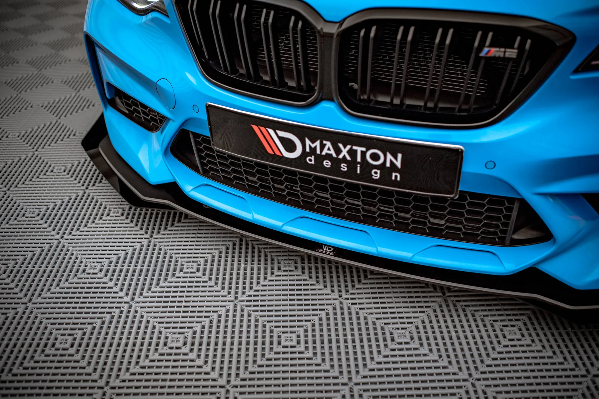 Splitter Przedni Street Pro V.1  + Flaps BMW M2 Competition F87 - Image 2