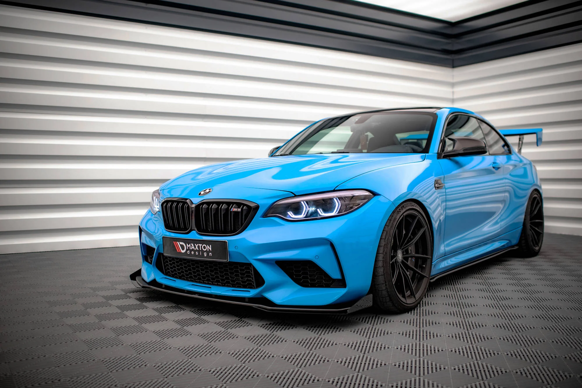 Splitter Przedni Street Pro V.1  + Flaps BMW M2 Competition F87 - Image 3