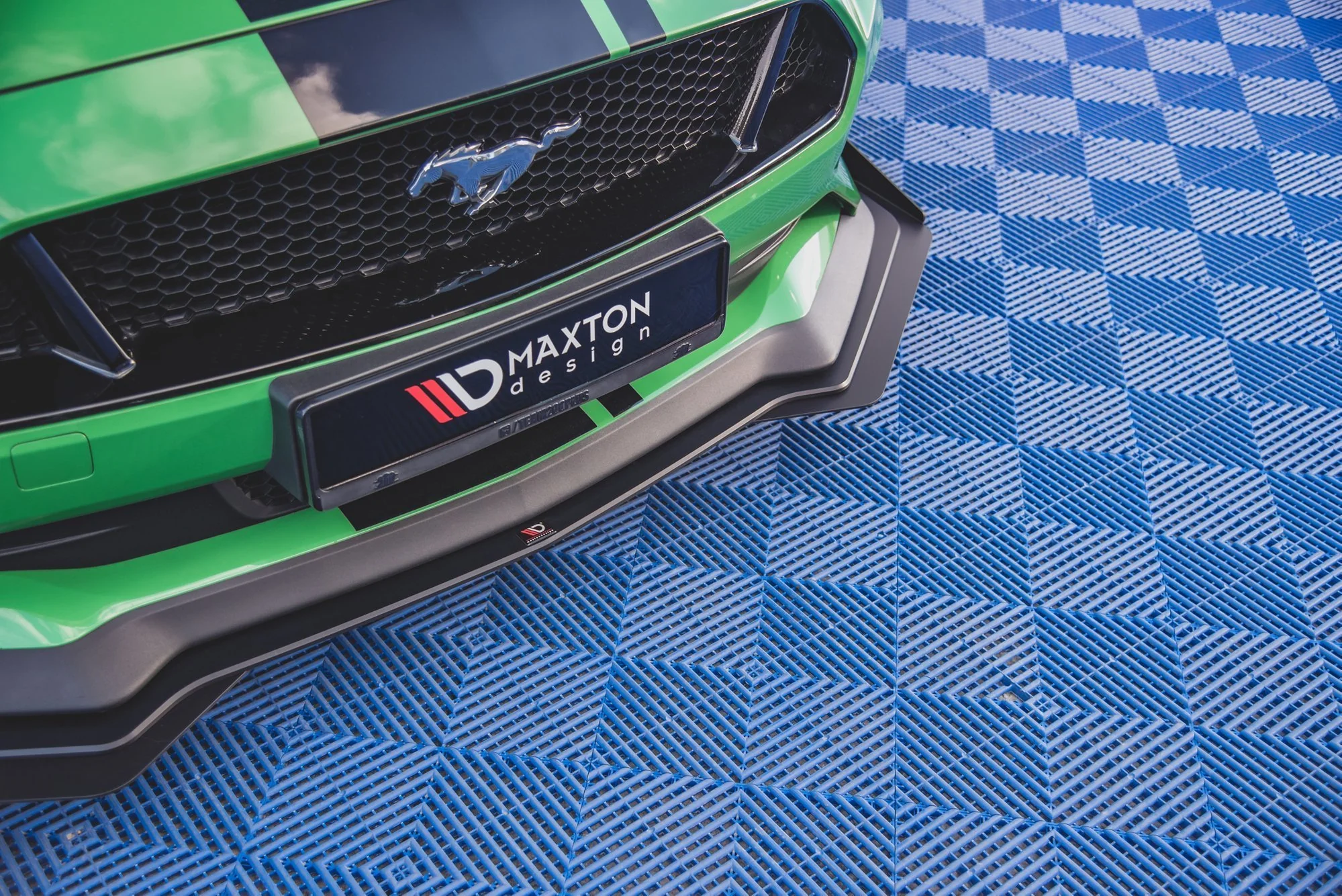 Splitter Przedni Street Pro V.1 + Flaps Ford Mustang GT Mk6 Facelift - Image 2