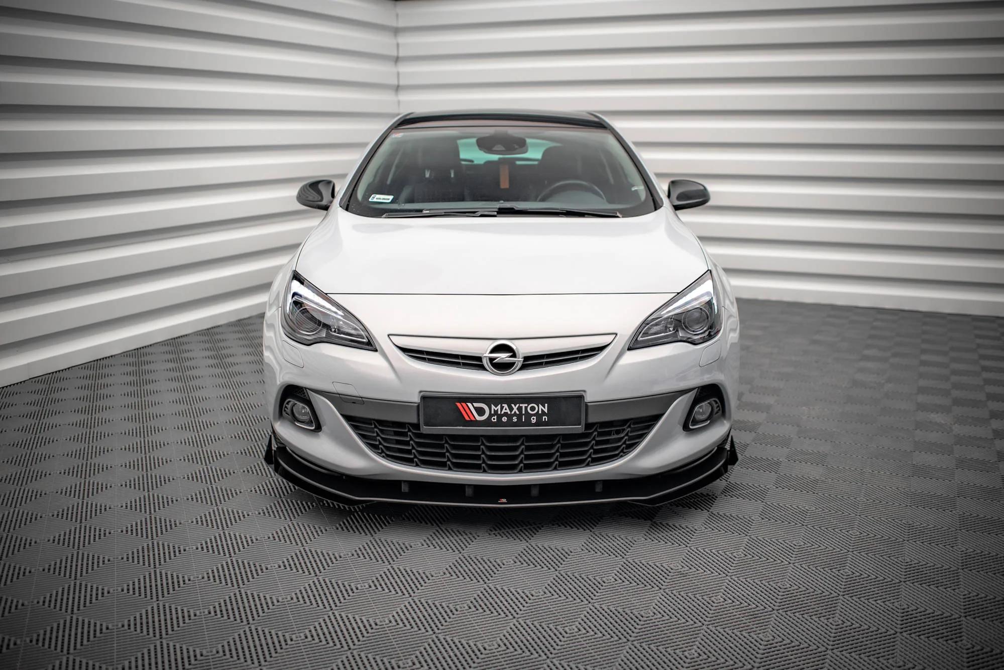 Splitter Przedni Street Pro V.1 + Flaps Opel Astra GTC OPC-Line J