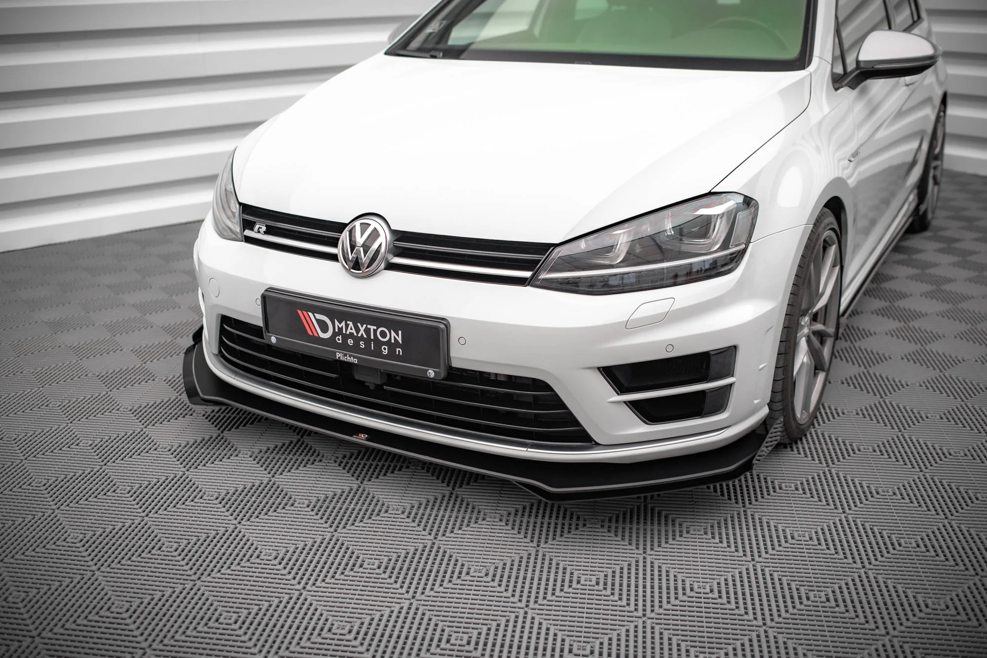 Splitter Przedni Street Pro V.1  + Flaps Volkswagen Golf R Mk7 - Image 2