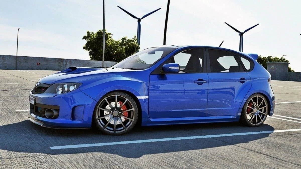 Splitter Przedni Subaru Impreza WRX STI Mk3 - Image 2