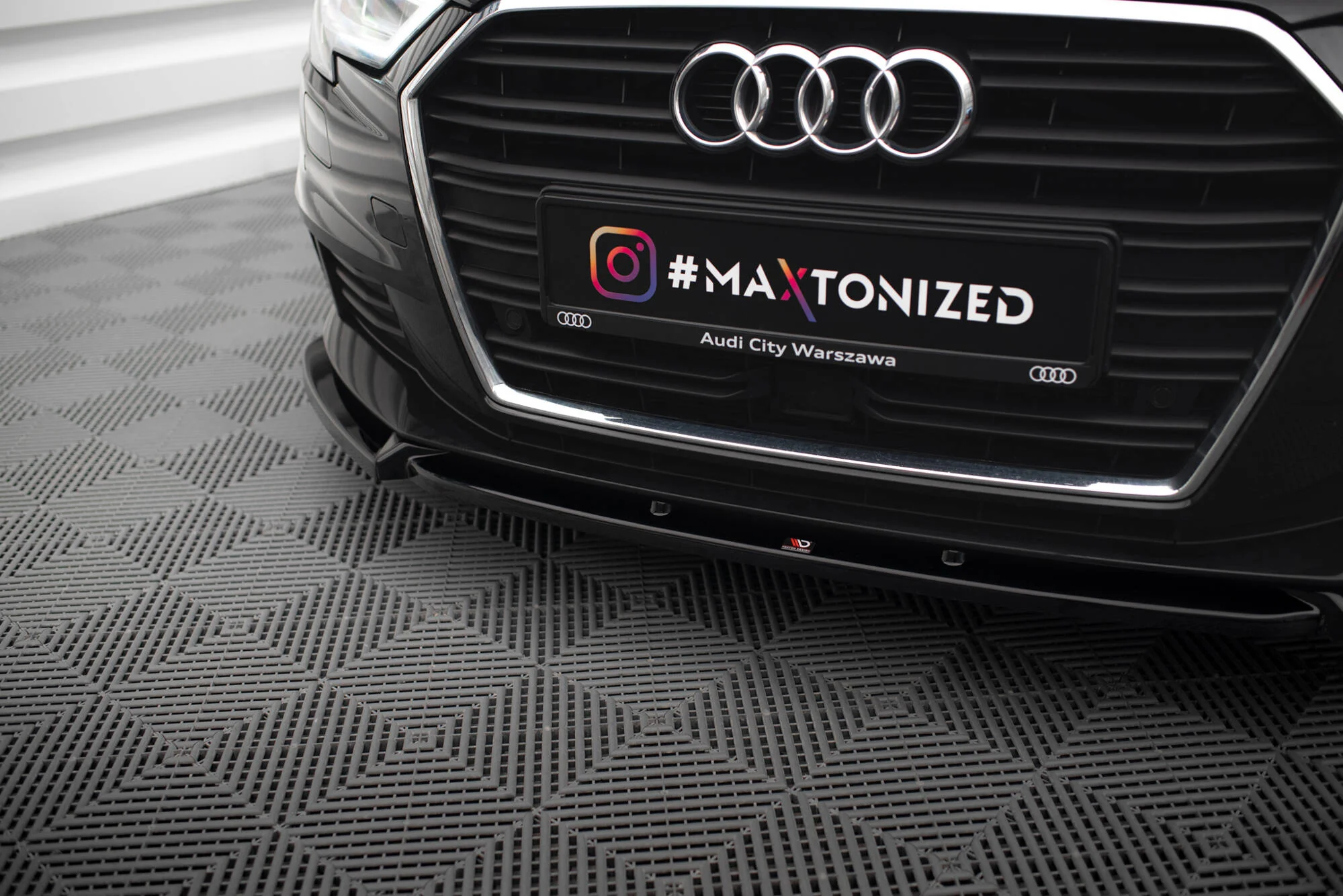 Splitter Przedni V.1 Audi A3 Sportback 8V Facelift - Image 3