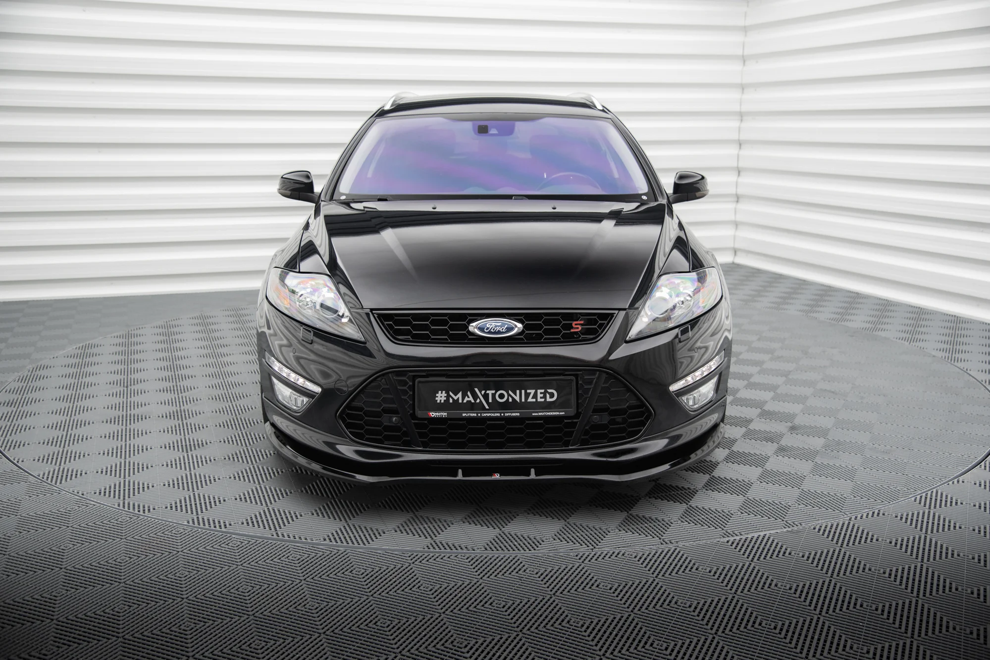 Splitter Przedni V.1 Ford Mondeo ST-Line Estate Mk4 Facelift - Image 2
