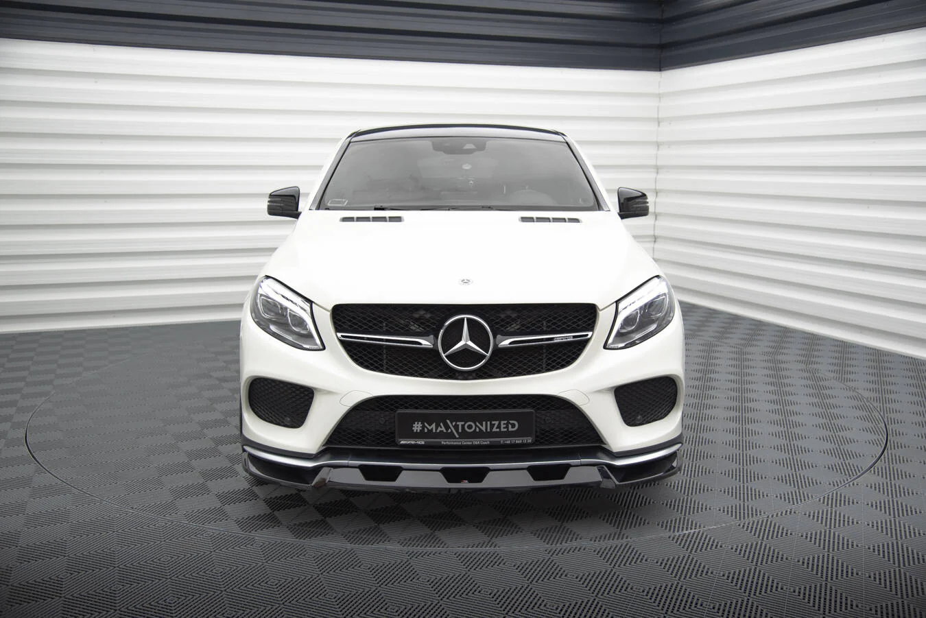Splitter Przedni V.1 Mercedes-Benz GLE Coupe 43 AMG / AMG-Line C292 - Image 2