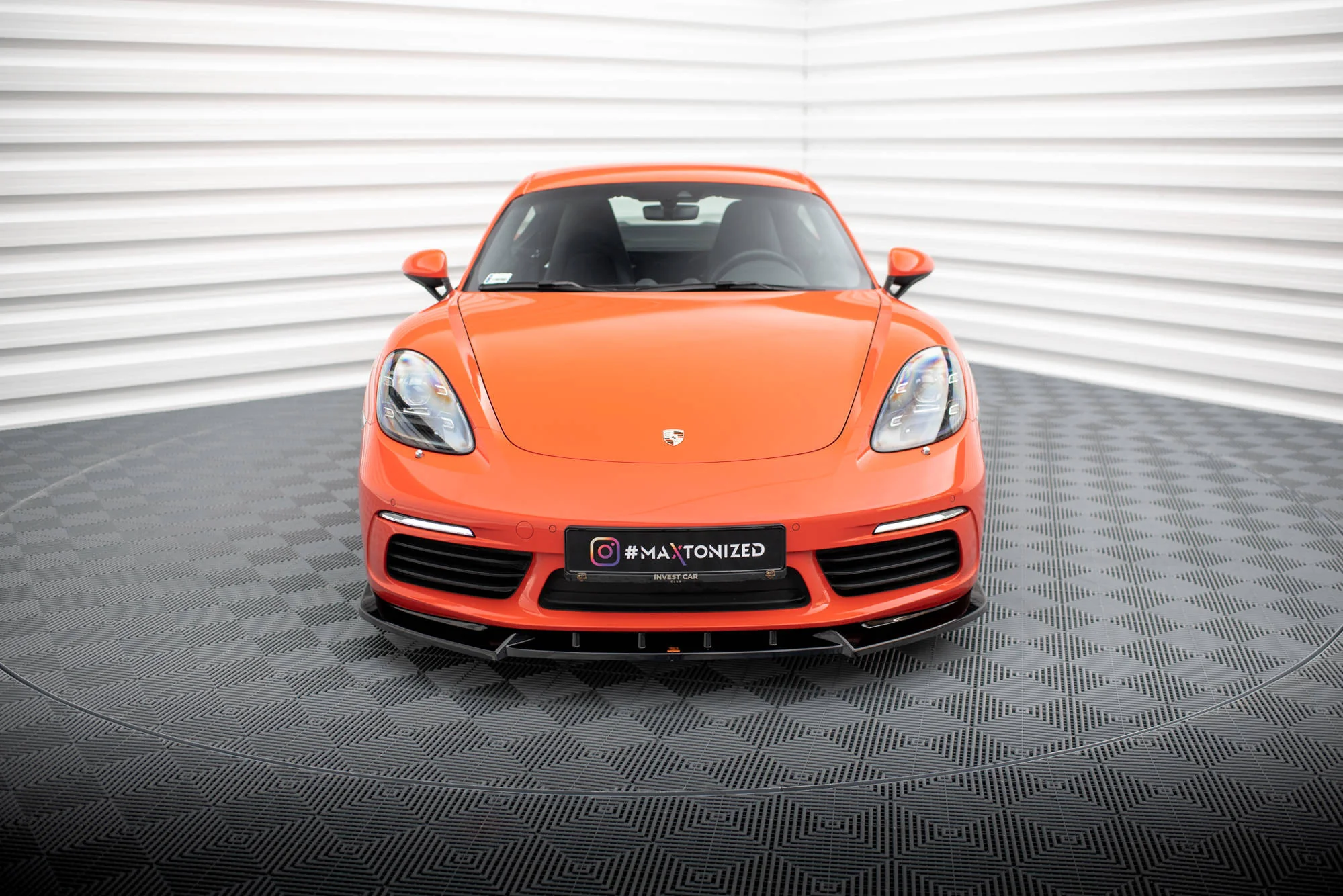 Splitter Przedni V.1 Porsche 718 Cayman 982c - Image 2