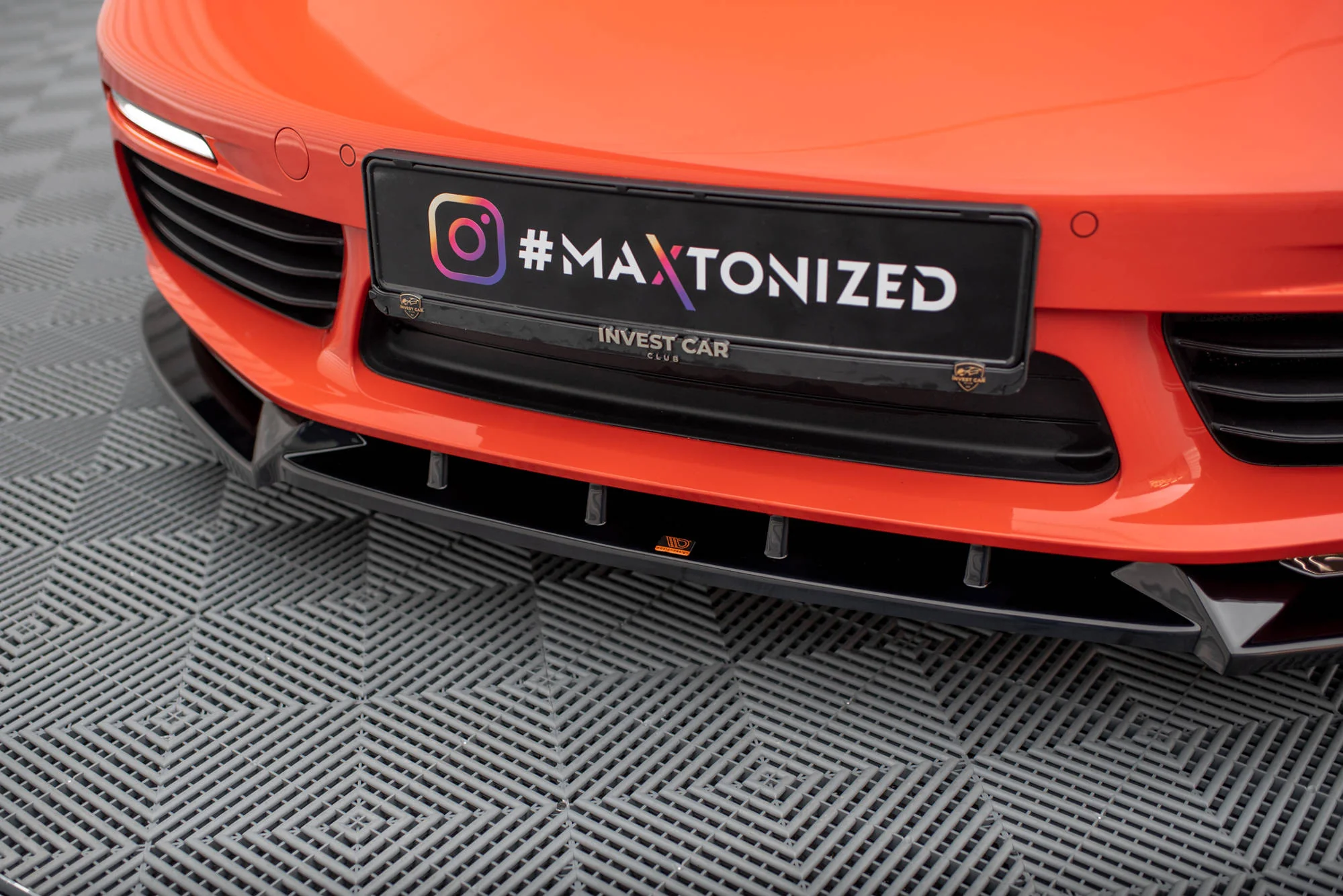 Splitter Przedni V.1 Porsche 718 Cayman 982c - Image 3