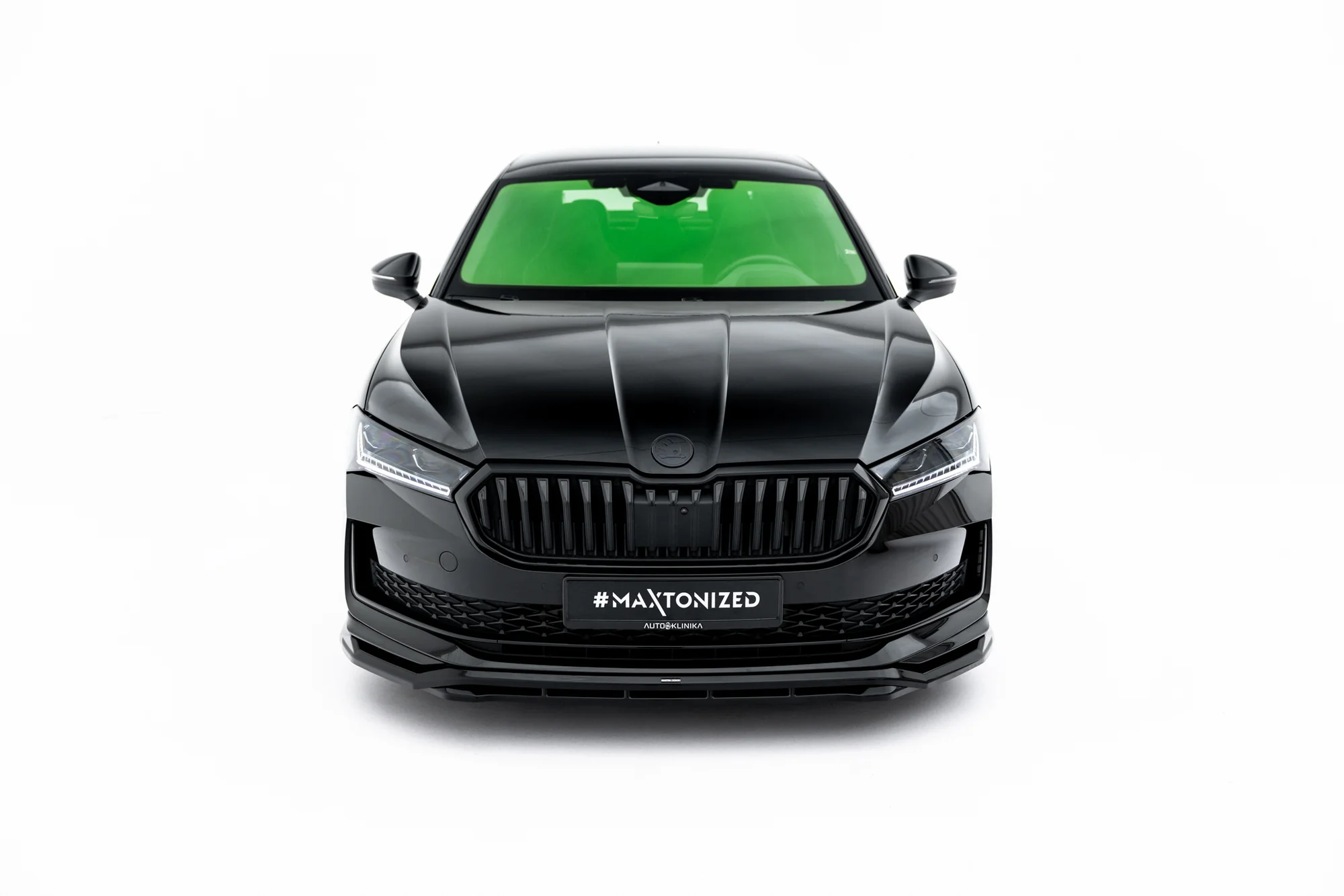 Splitter Przedni V.1 Skoda Superb Sportline Mk4 - Image 3