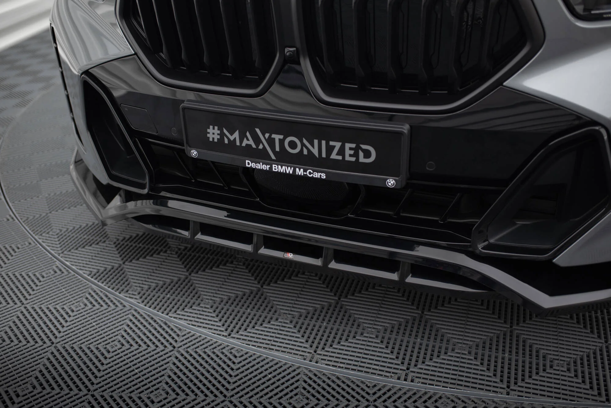 Splitter Przedni V.2 BMW X6 M-Pack G06 Facelift - Image 3