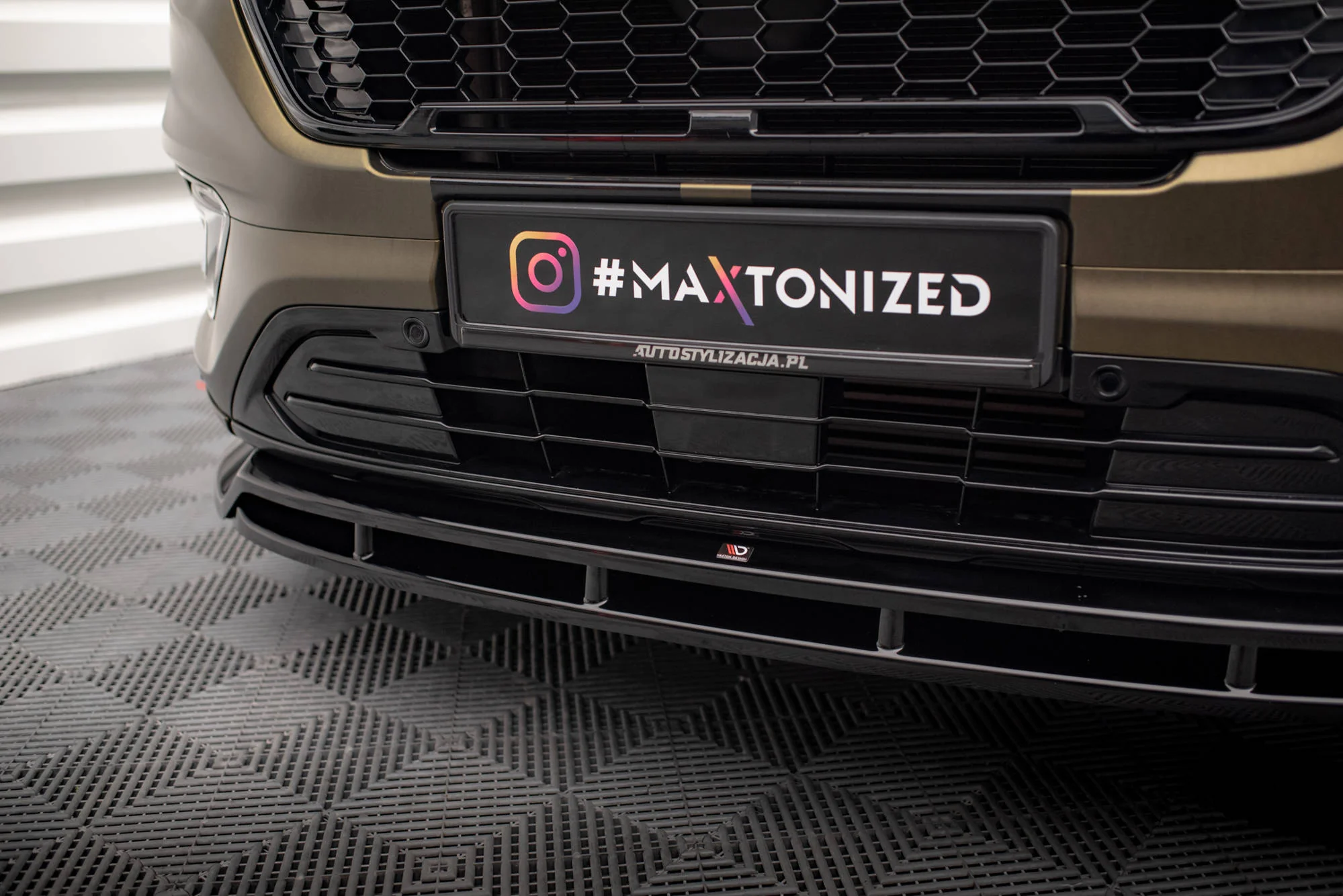Splitter Przedni V.2 Ford Transit Custom Mk1 Facelift / Tourneo Custom Mk1 Facelift - Image 3