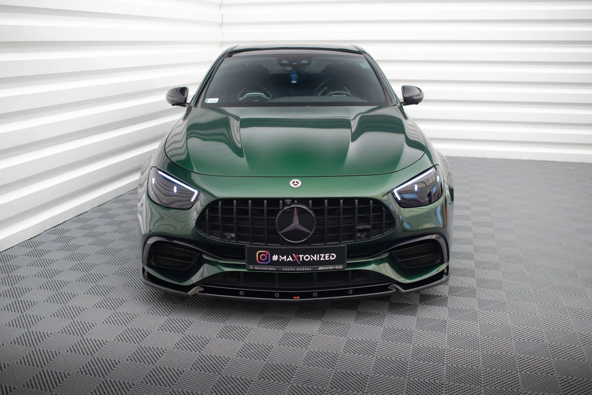 Splitter Przedni V.2 Mercedes-AMG E63 W213 Facelift - Image 2