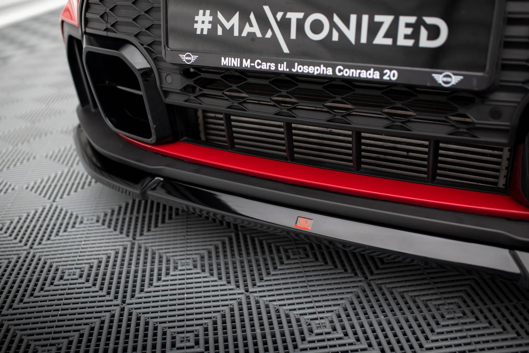 Splitter Przedni V.2 Mini Cooper S John Cooper Works F56 Facelift - Image 3