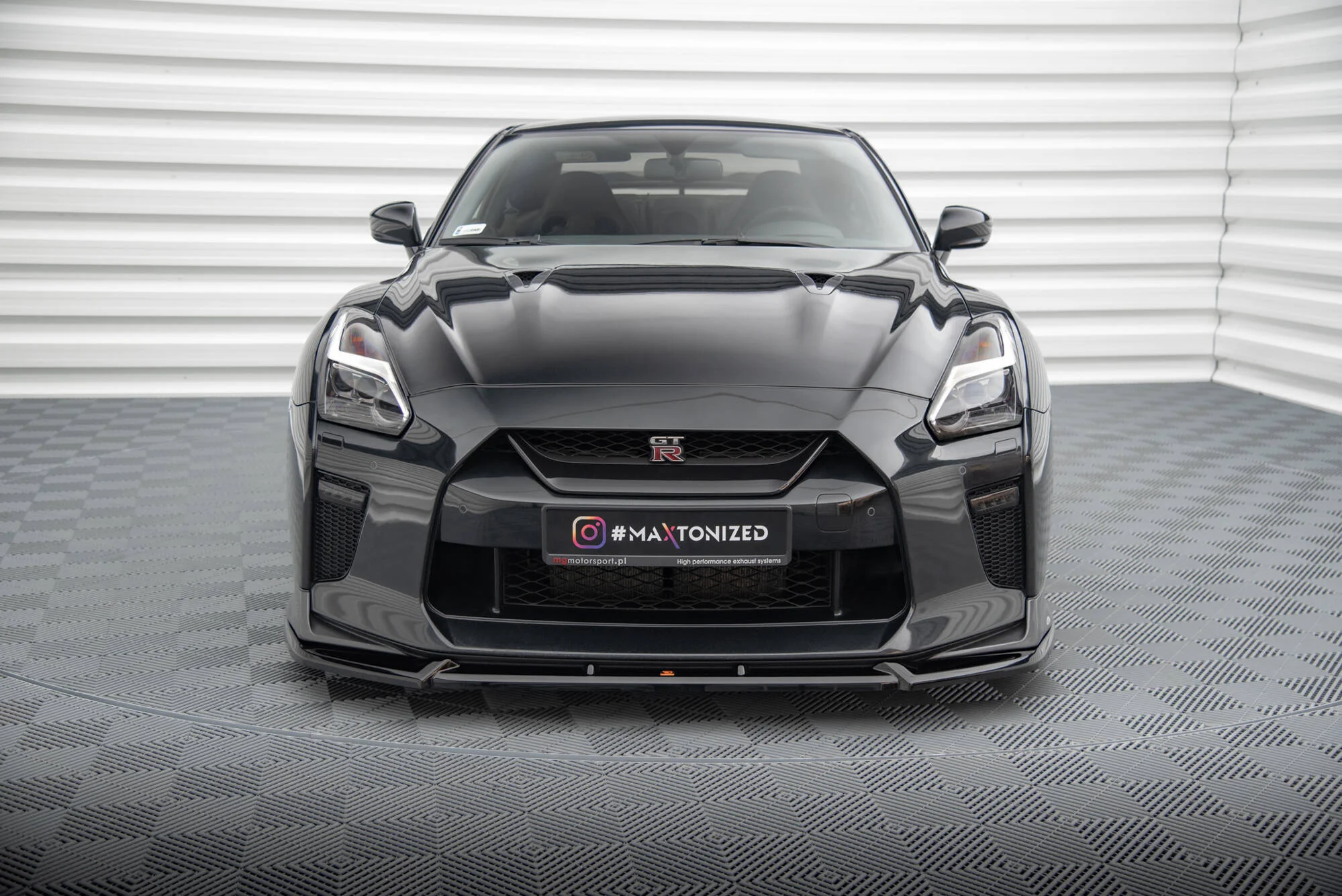 Splitter Przedni V.2 Nissan GTR R35 Facelift - Image 2