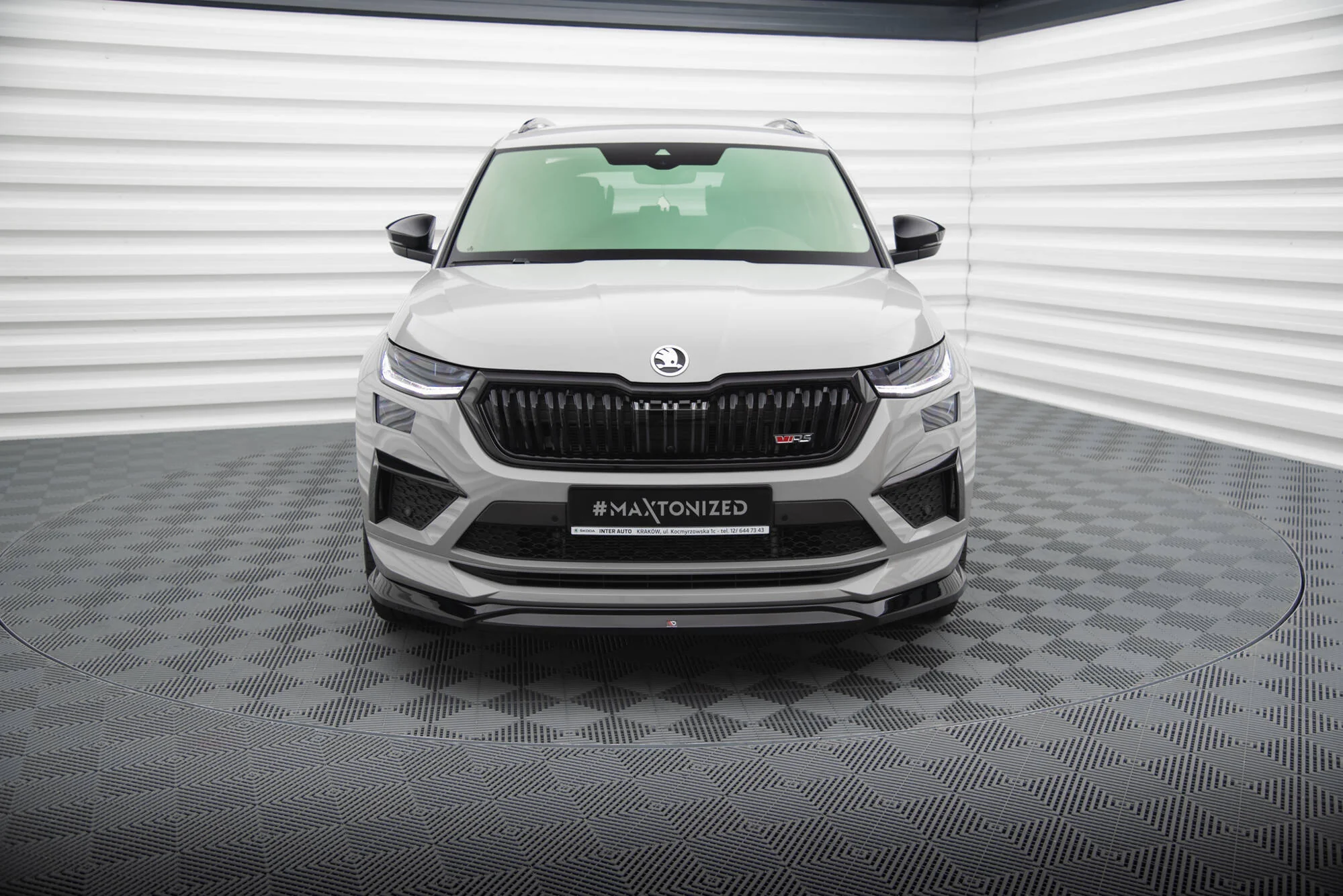 Splitter Przedni V.2 Skoda Kodiaq RS Mk1 Facelift - Image 2